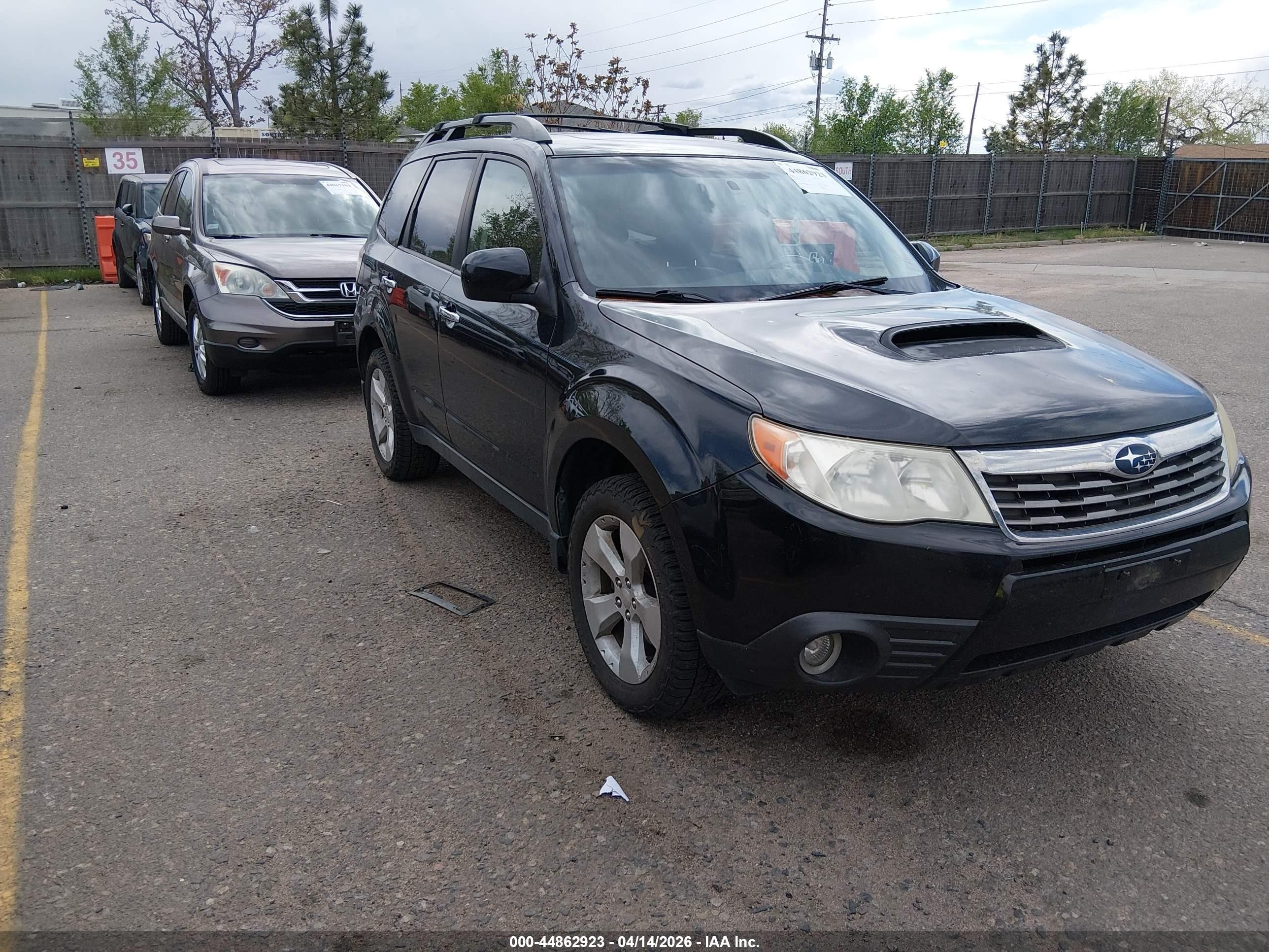 2010 Subaru Forester 2.5xt Limited Black vin: JF2SH6FCXAH725017
