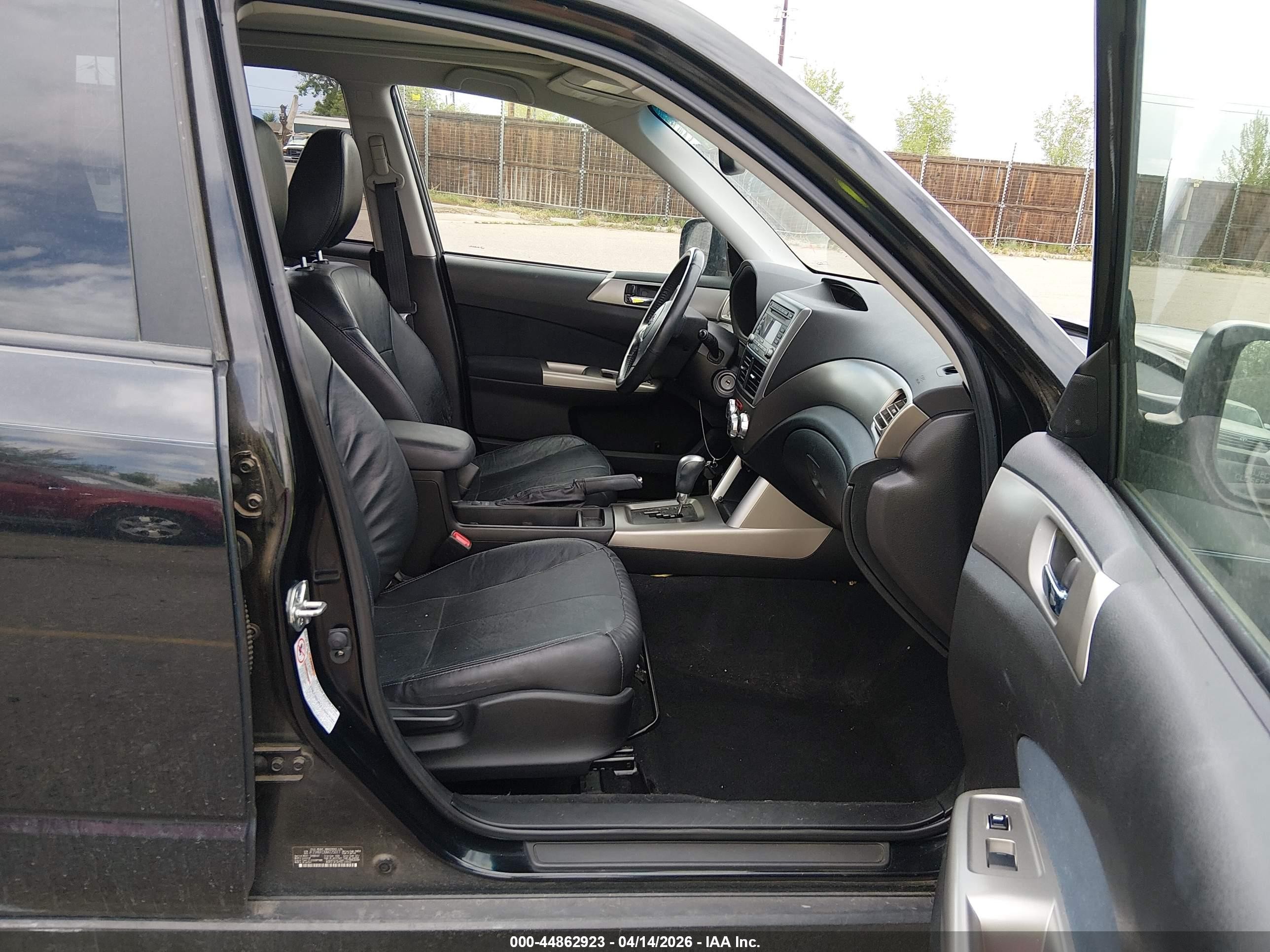 2010 Subaru Forester 2.5xt Limited Black vin: JF2SH6FCXAH725017