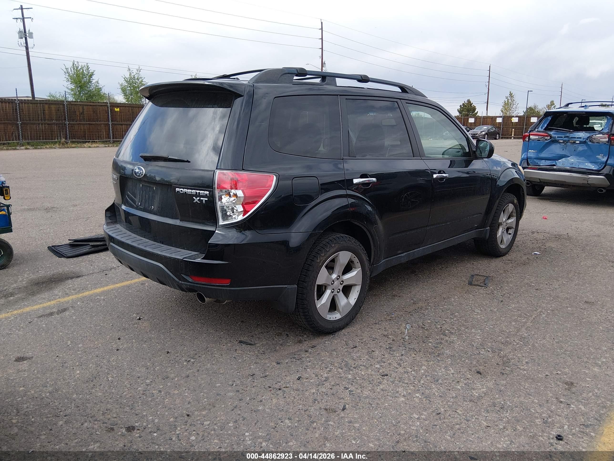 2010 Subaru Forester 2.5xt Limited Black vin: JF2SH6FCXAH725017
