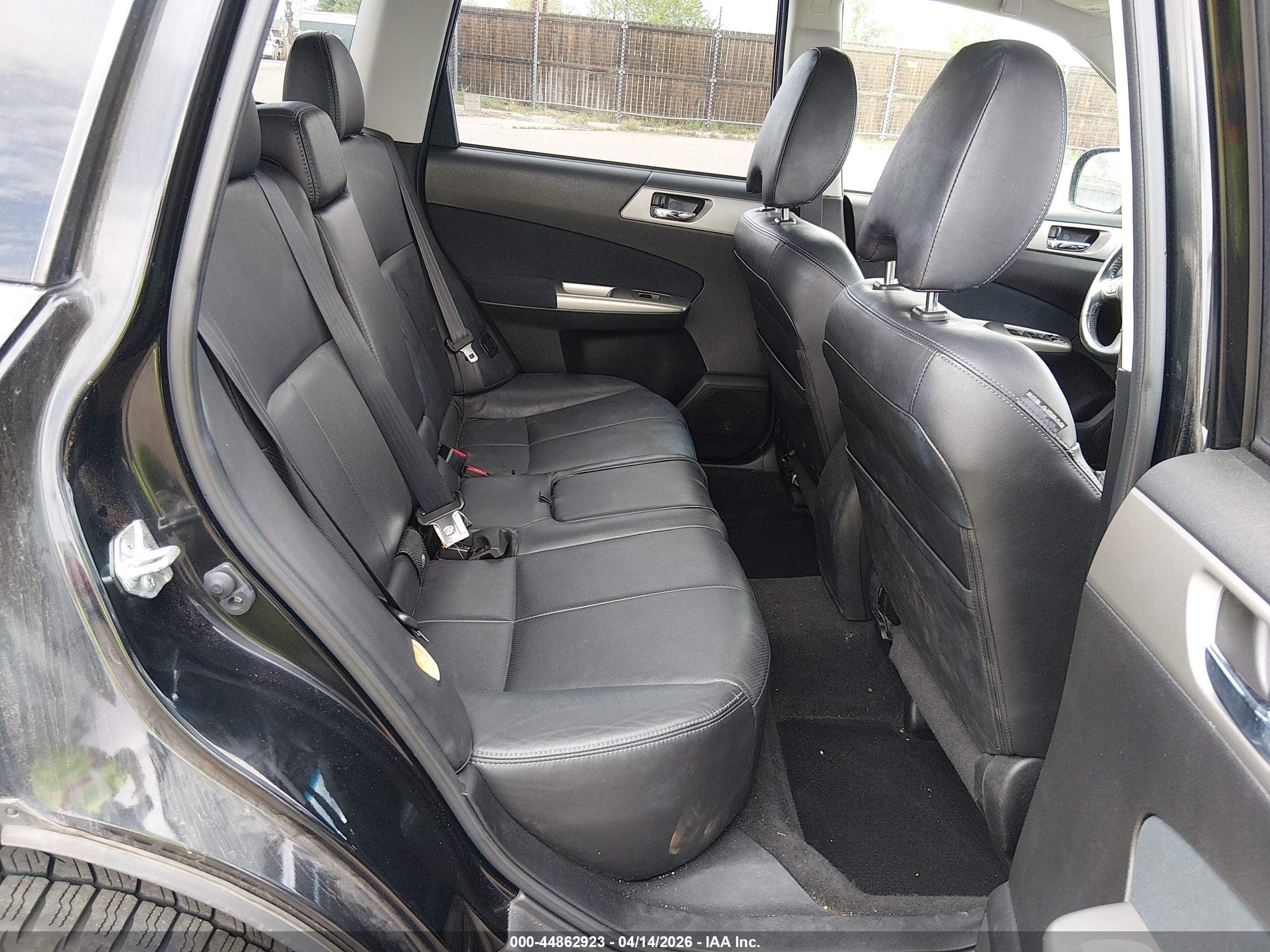 2010 Subaru Forester 2.5xt Limited Black vin: JF2SH6FCXAH725017