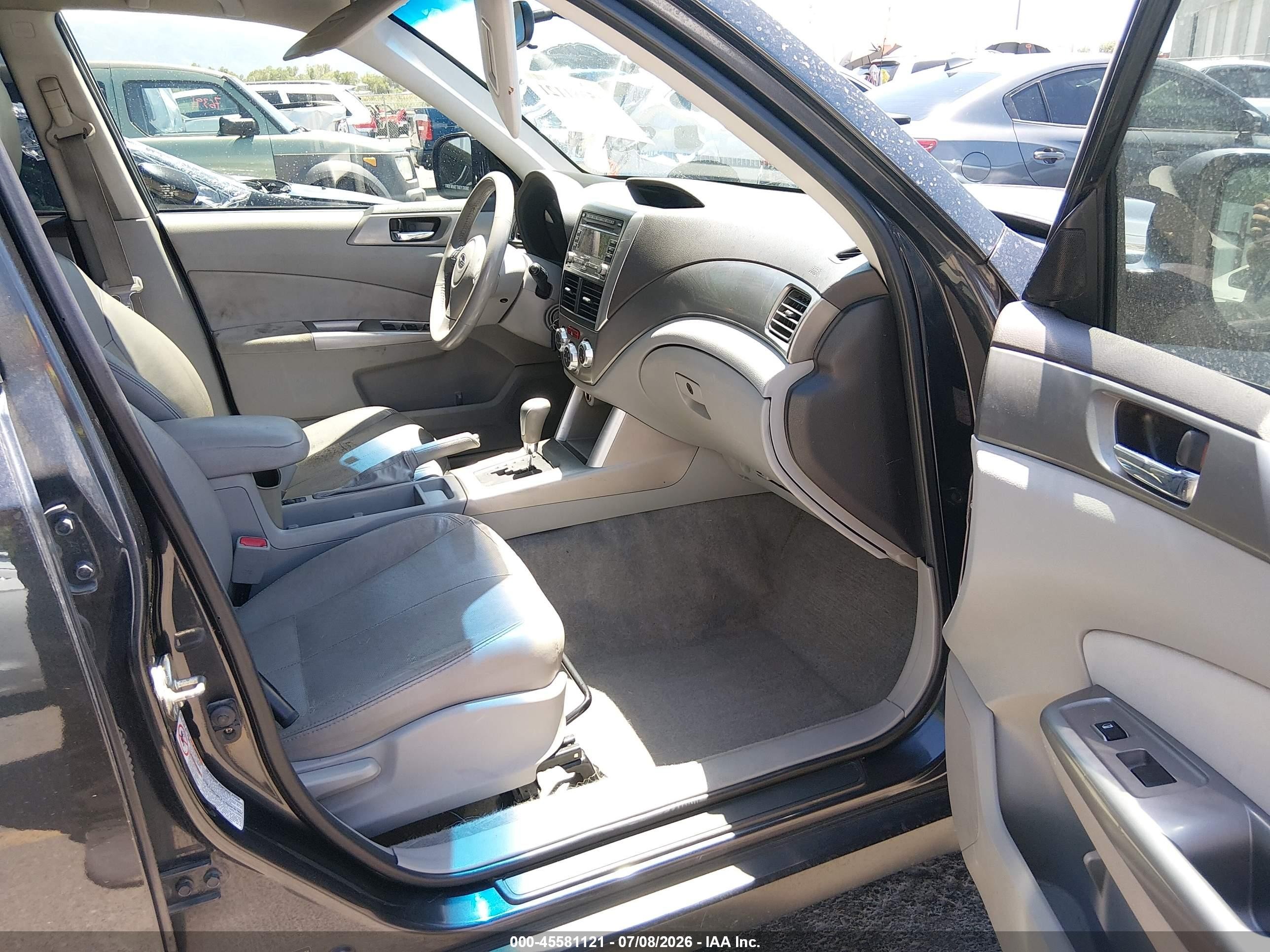 2010 Subaru Forester 2.5xt Limited Black vin: JF2SH6FCXAH753223