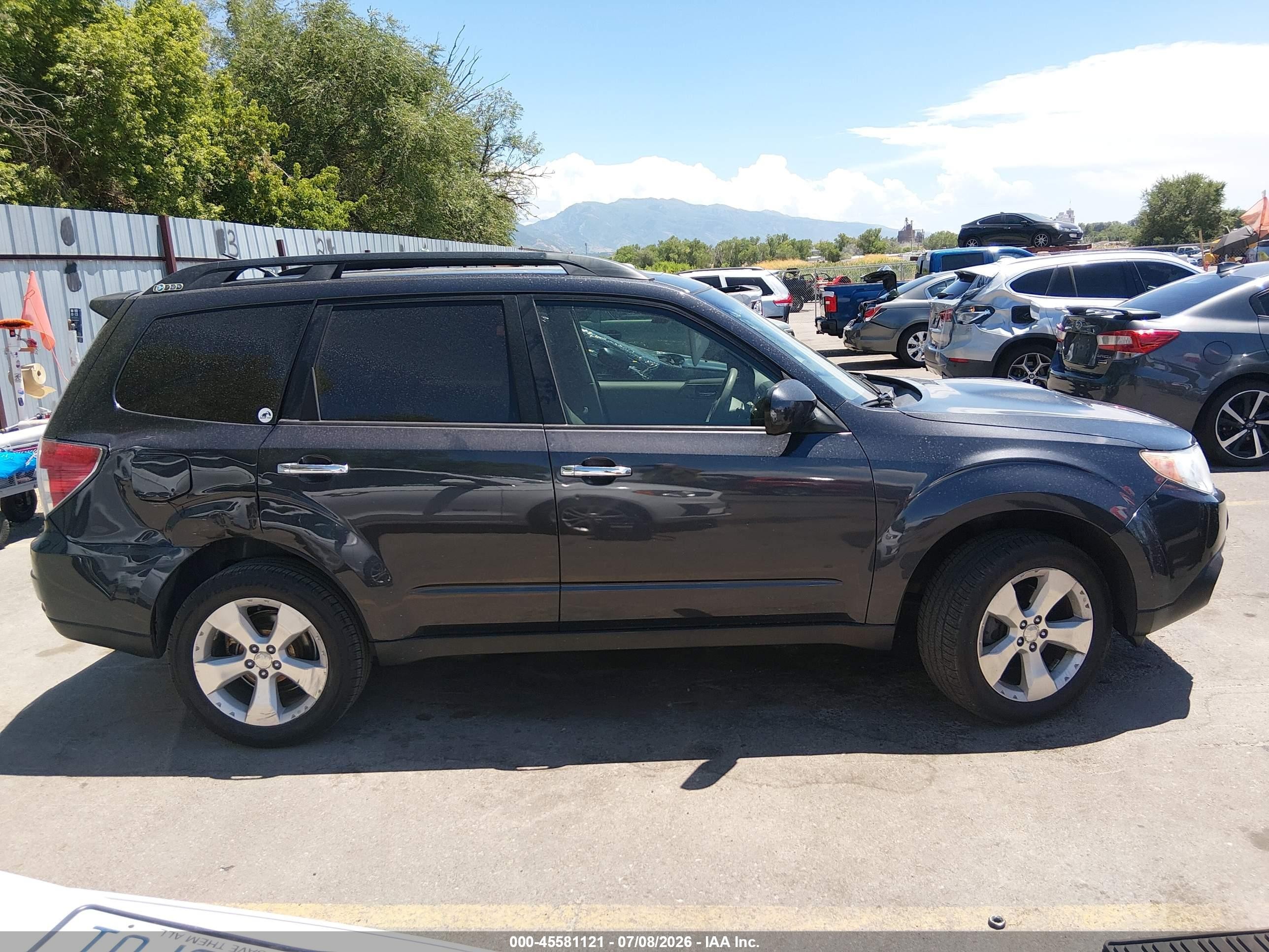 2010 Subaru Forester 2.5xt Limited Black vin: JF2SH6FCXAH753223