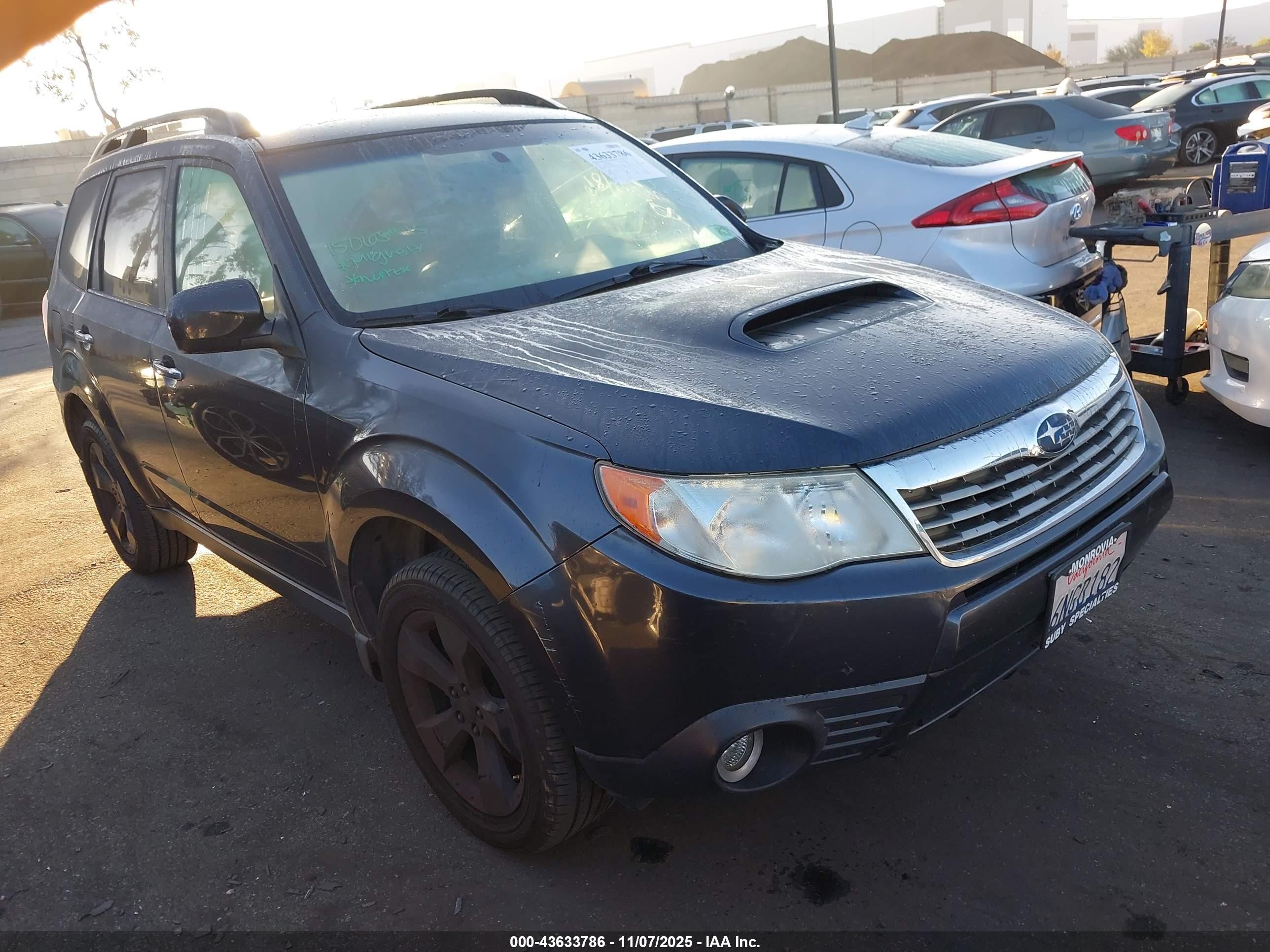 2010 Subaru Forester 2.5xt Limited Gray vin: JF2SH6FCXAH903248