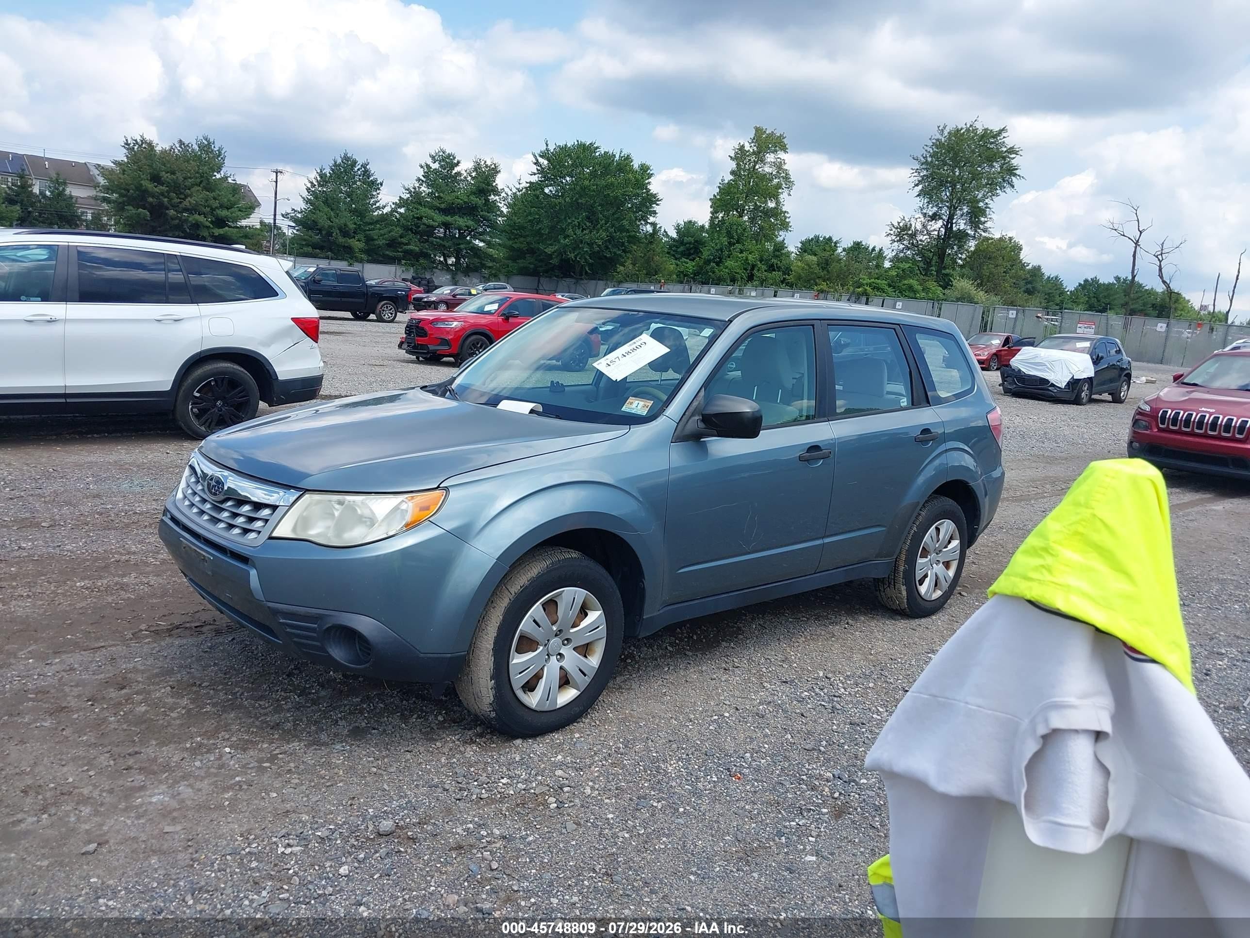 2013 Subaru Forester 2.5x Blue vin: JF2SHAAC2DH418763