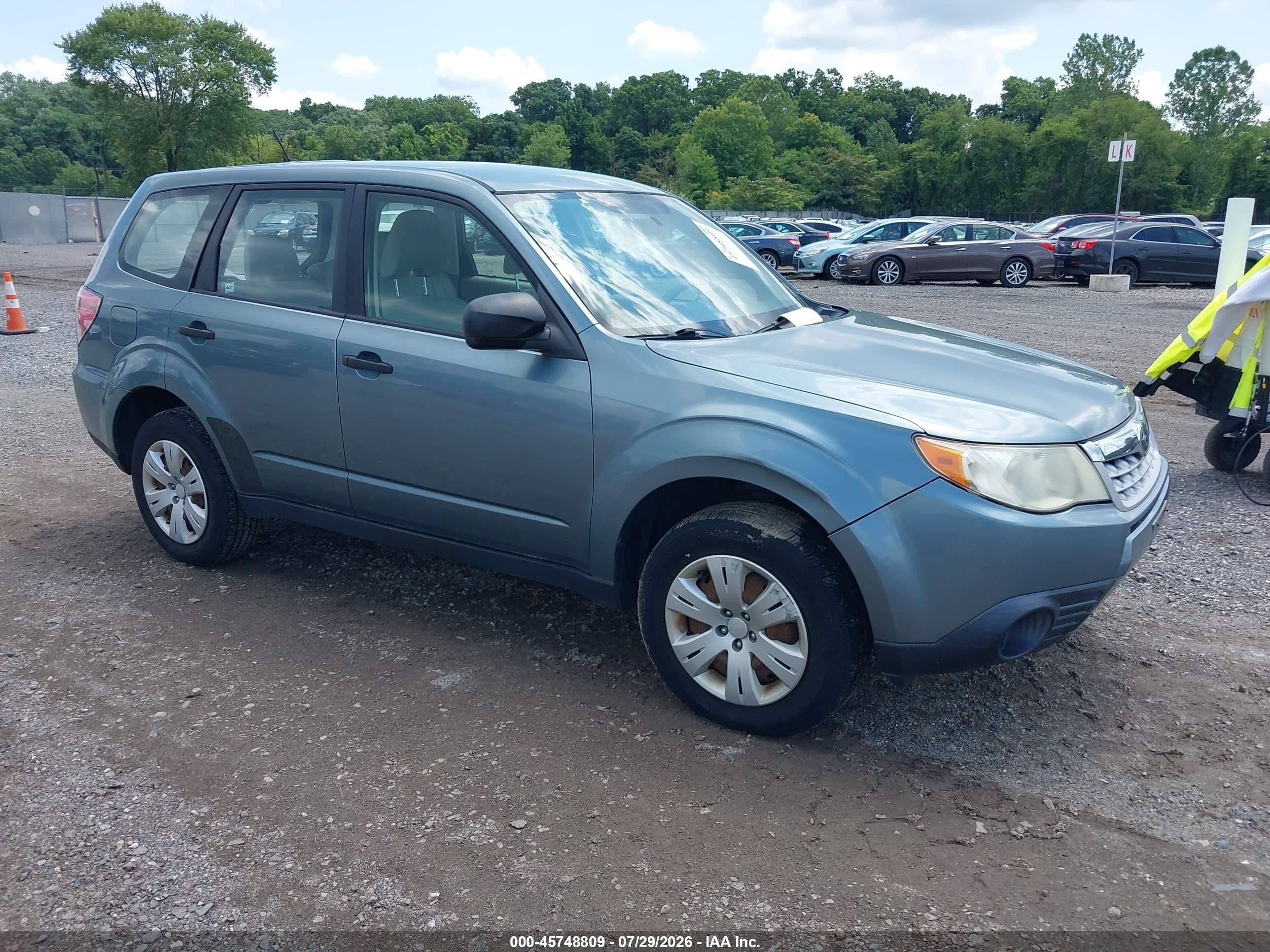 2013 Subaru Forester 2.5x Blue vin: JF2SHAAC2DH418763