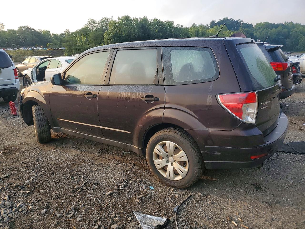 2013 Subaru Forester 2.5x Red vin: JF2SHAAC5DH439980