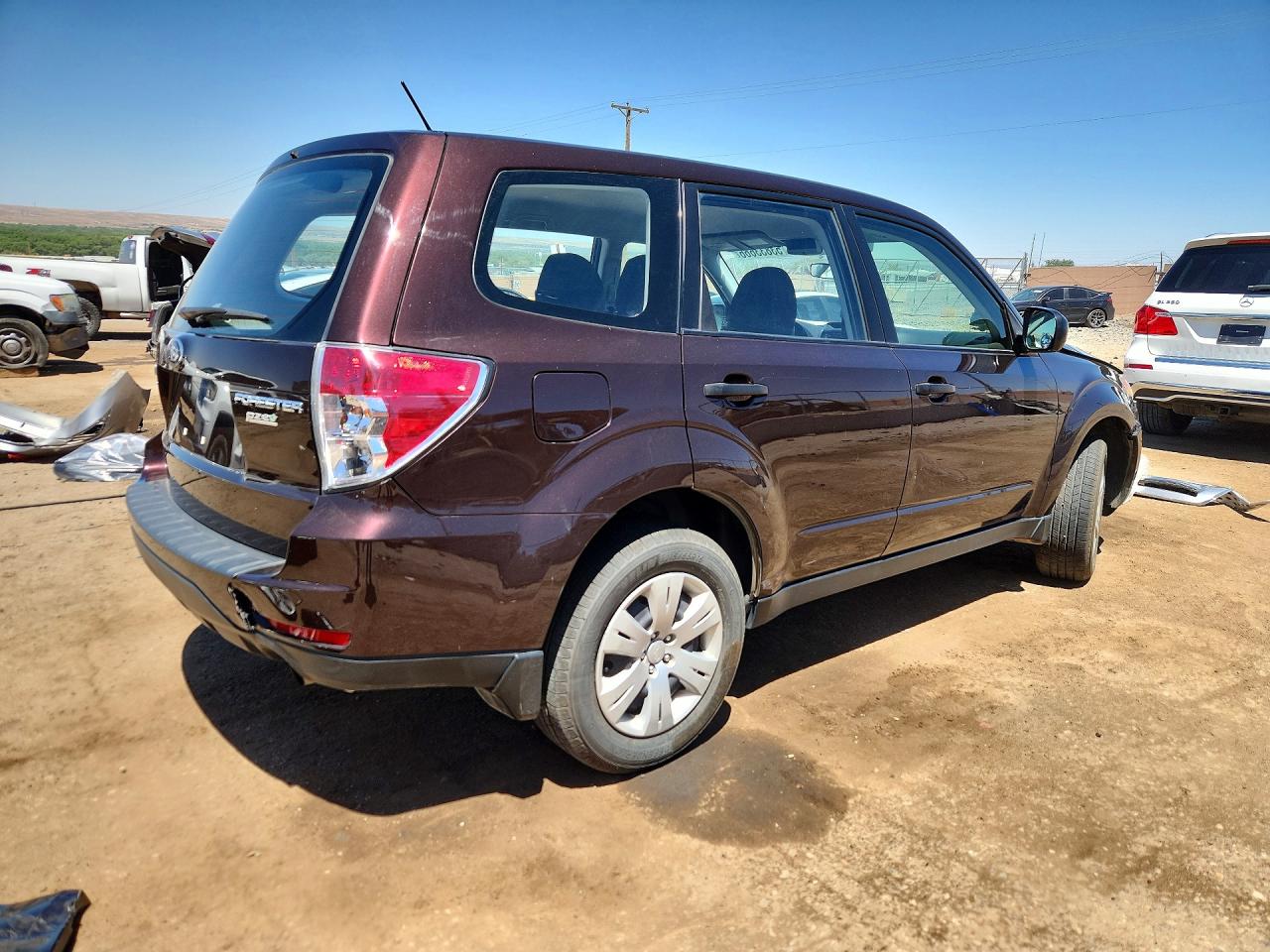 2013 Subaru Forester 2.5x Purple vin: JF2SHAAC6DH411797