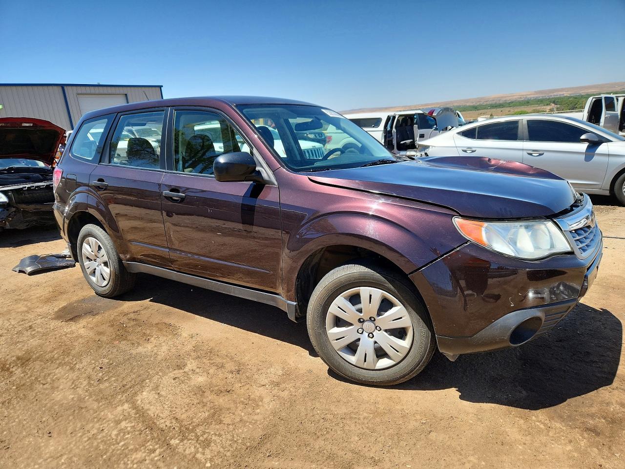 2013 Subaru Forester 2.5x Purple vin: JF2SHAAC6DH411797