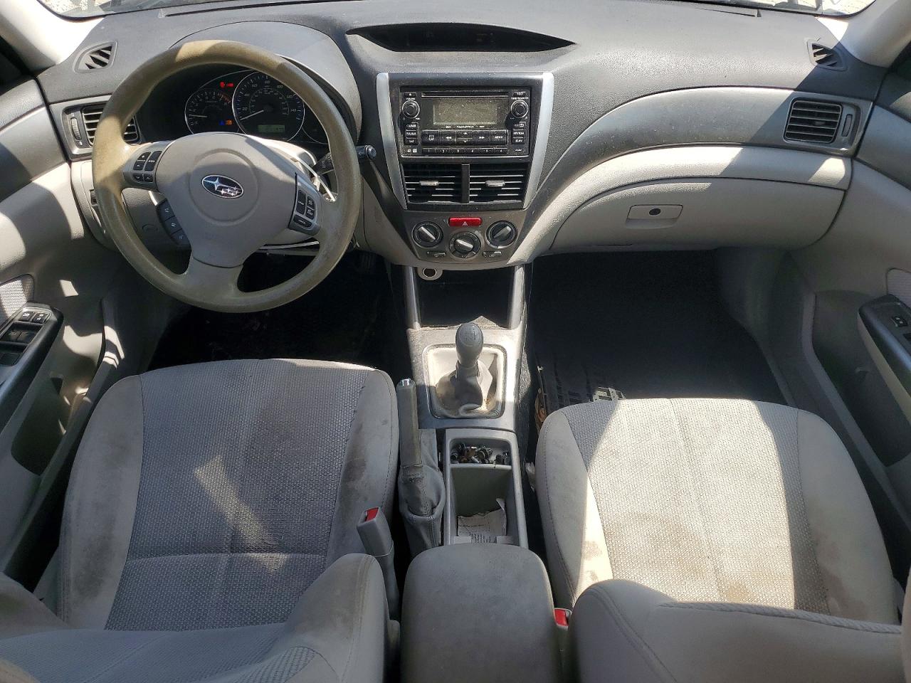 2013 Subaru Forester 2.5x Gray vin: JF2SHAACXDG411243