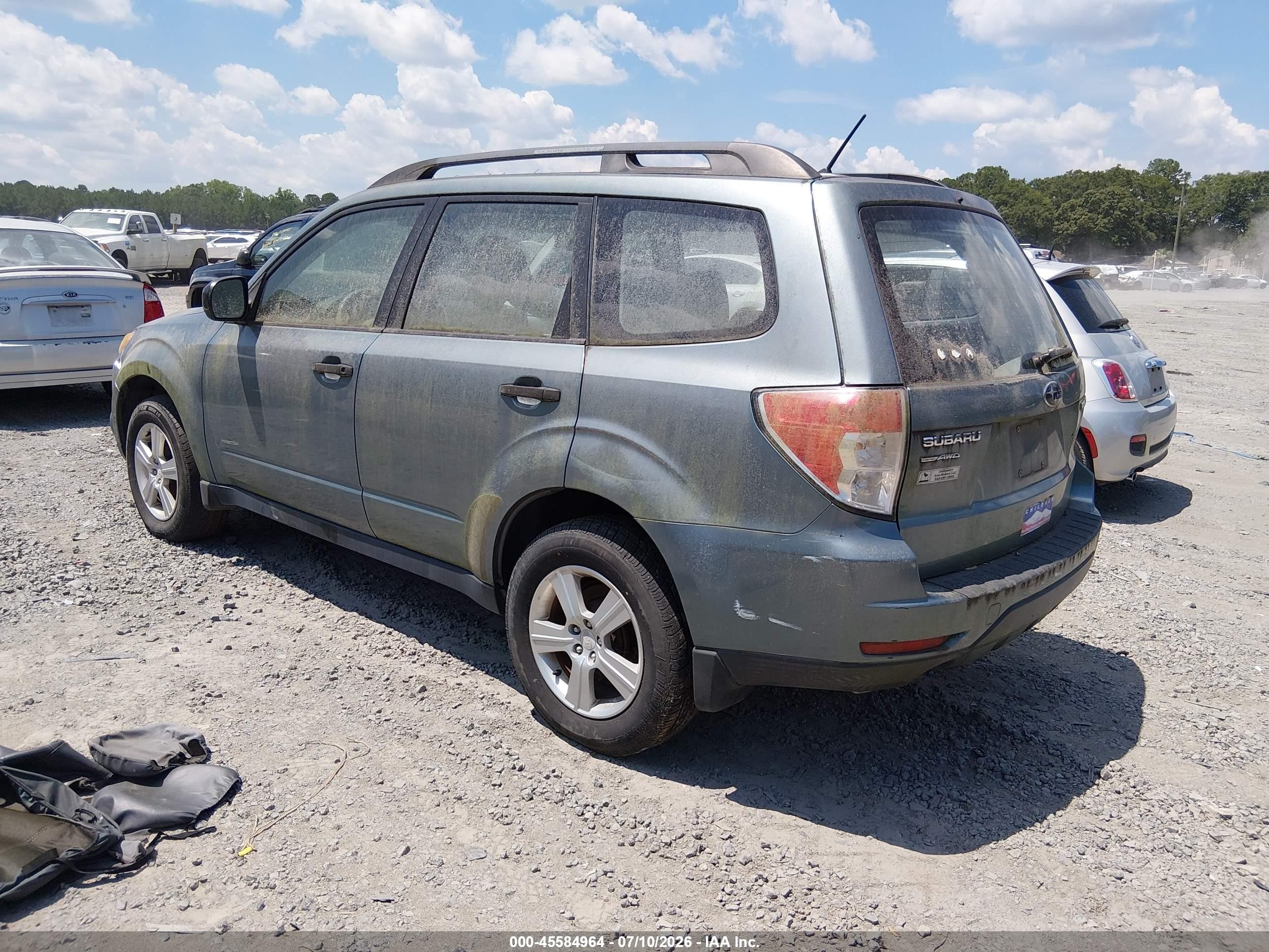 2012 Subaru Forester 2.5x Зеленый vin: JF2SHABC0CH410013