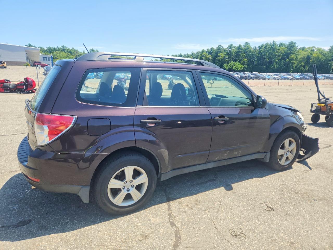 2013 Subaru Forester 2.5x Purple vin: JF2SHABC0DH445720