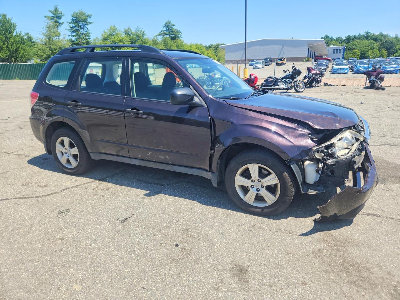 2013 Subaru Forester 2.5x Purple vin: JF2SHABC0DH445720