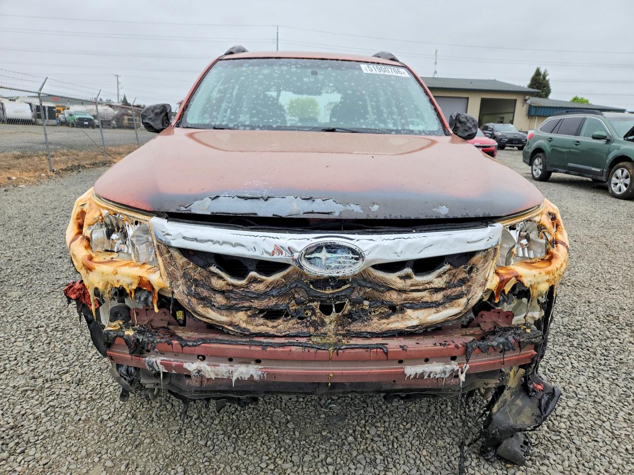 2011 Subaru Forester 2.5x Orange vin: JF2SHABC1BH726079