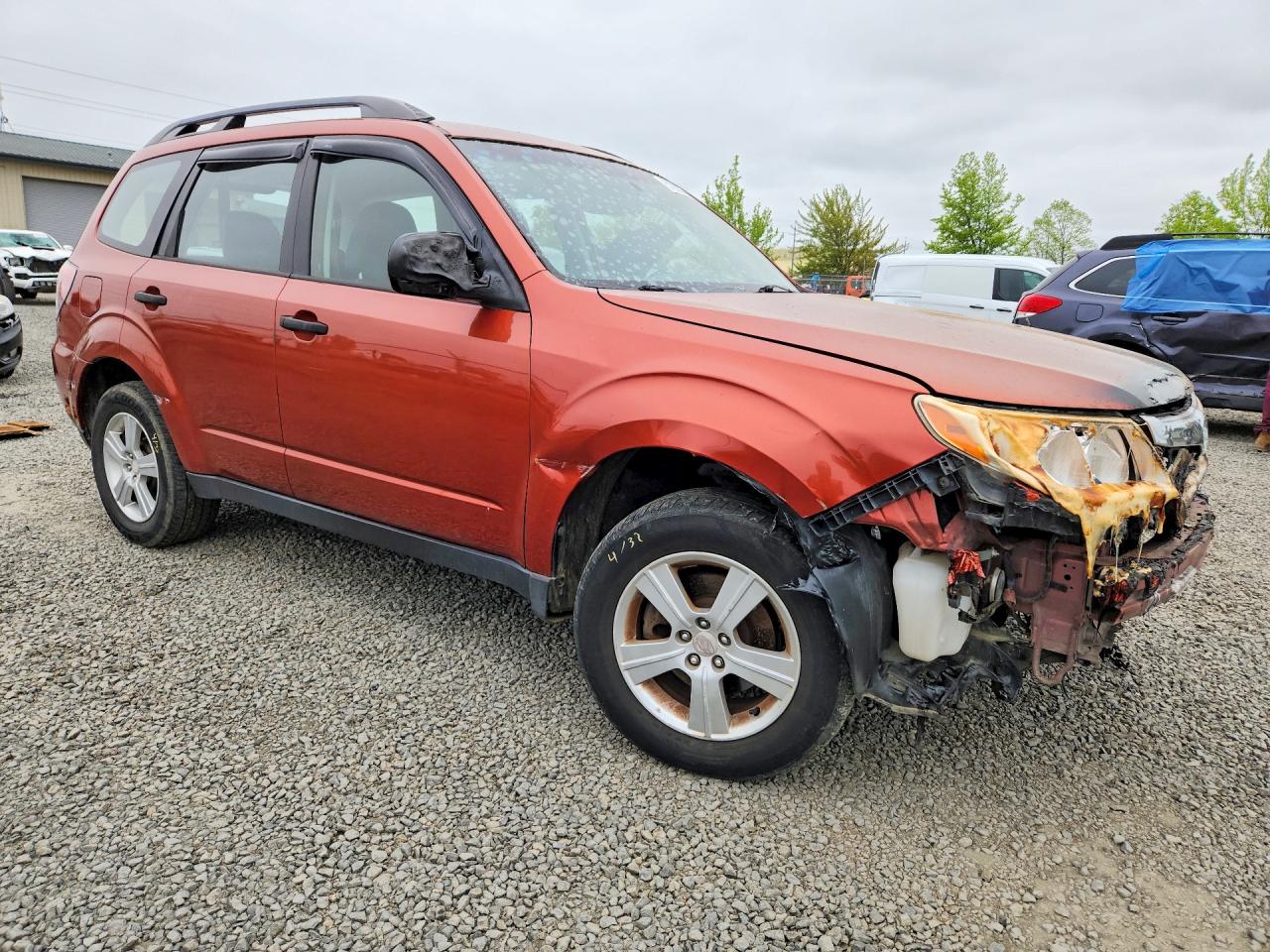 2011 Subaru Forester 2.5x Orange vin: JF2SHABC1BH726079