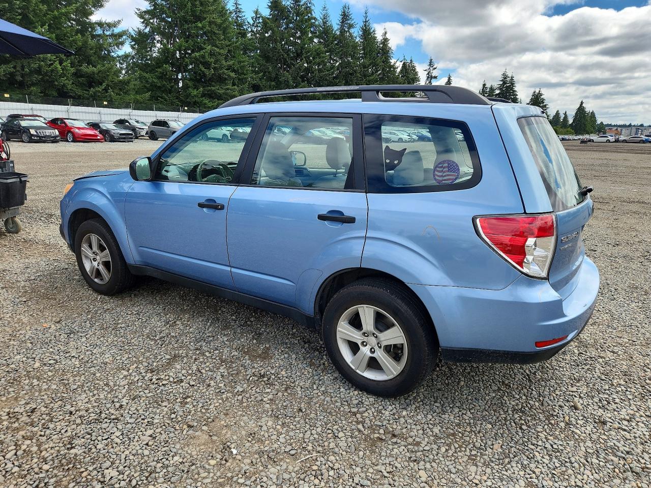 2011 Subaru Forester 2.5x Синий vin: JF2SHABC1BH733369