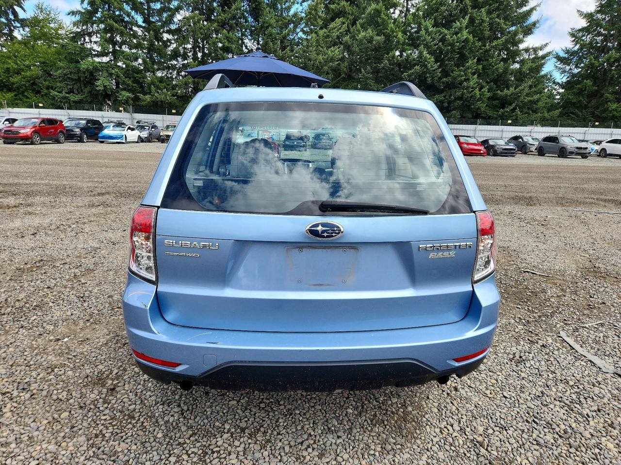 2011 Subaru Forester 2.5x Синий vin: JF2SHABC1BH733369