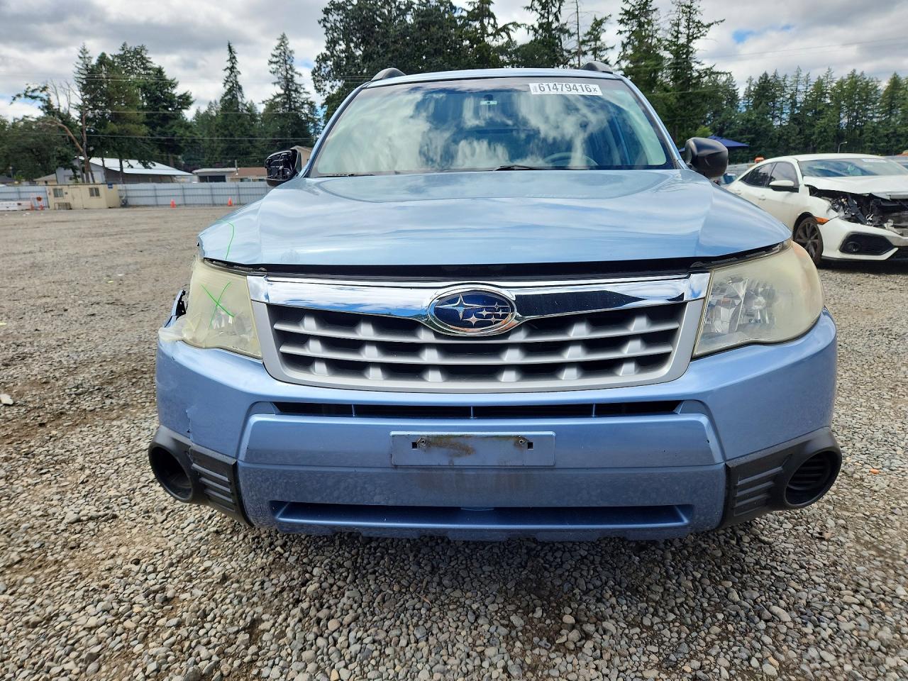 2011 Subaru Forester 2.5x Синий vin: JF2SHABC1BH733369