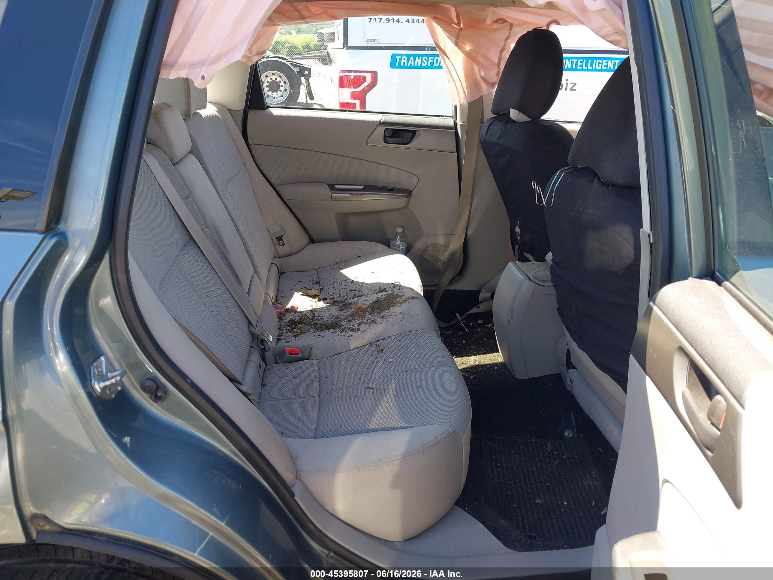 2011 Subaru Forester 2.5x Blue vin: JF2SHABC1BH742735