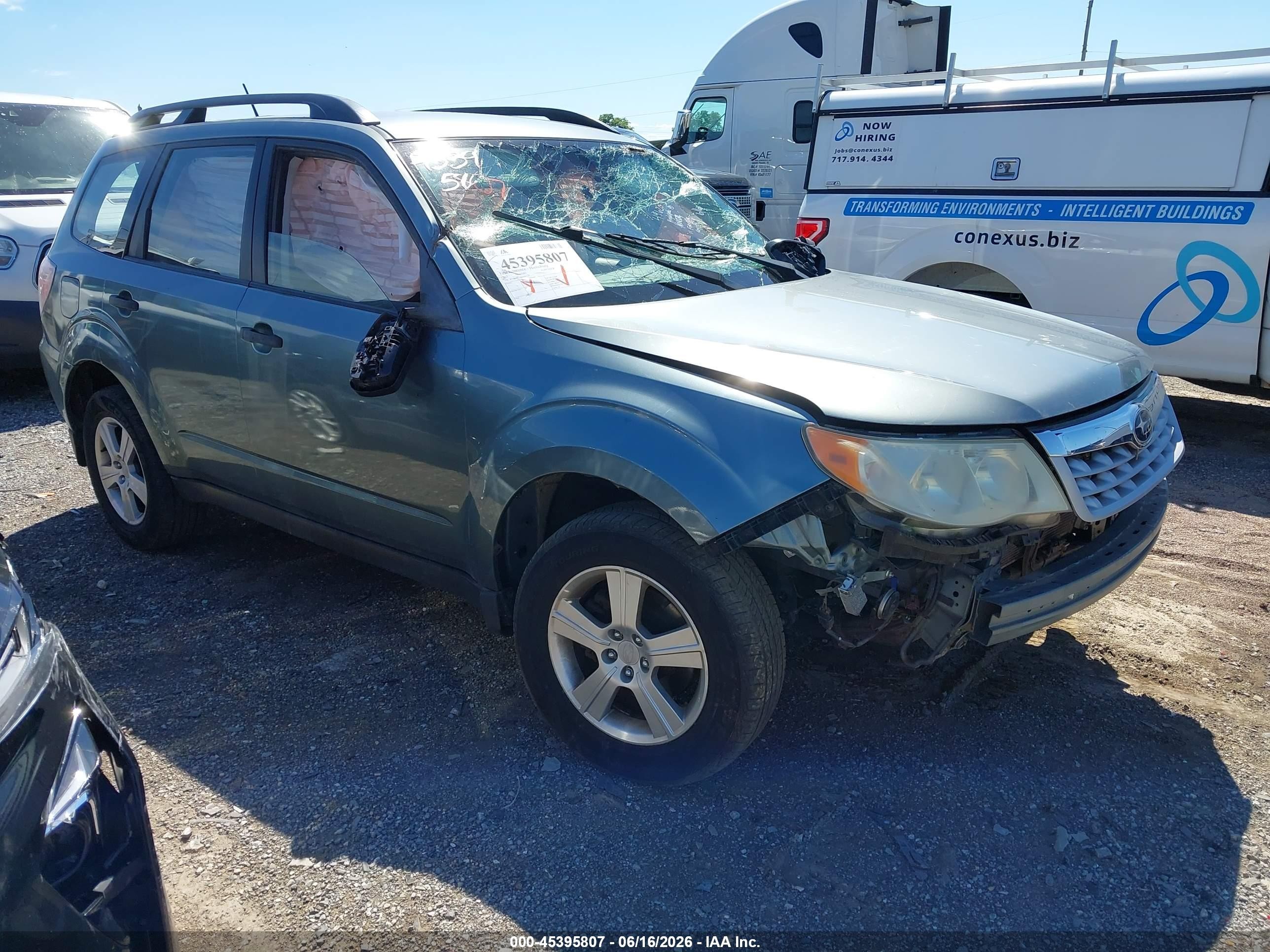 2011 Subaru Forester 2.5x Blue vin: JF2SHABC1BH742735