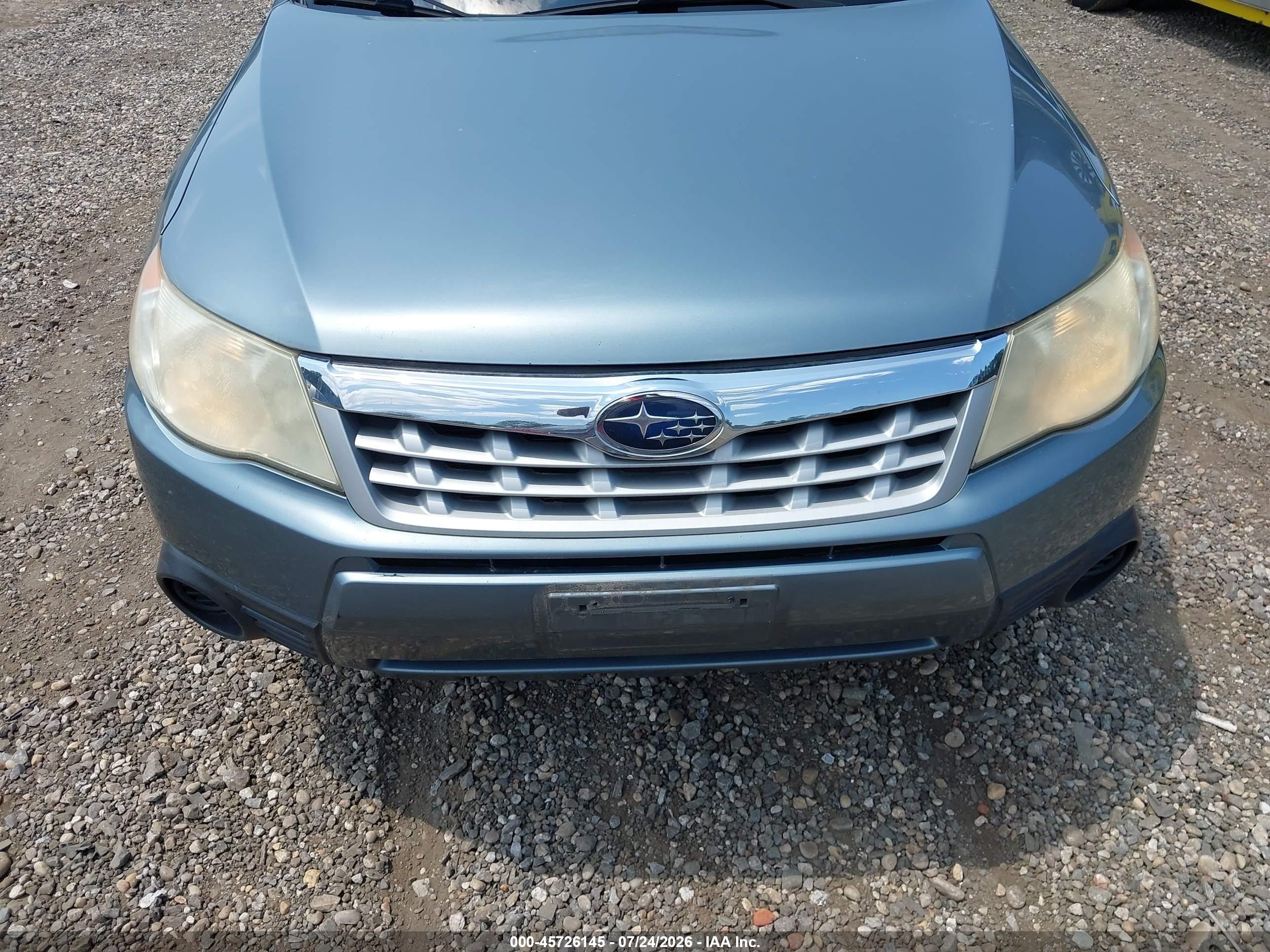 2012 Subaru Forester 2.5x Green vin: JF2SHABC1CH424941