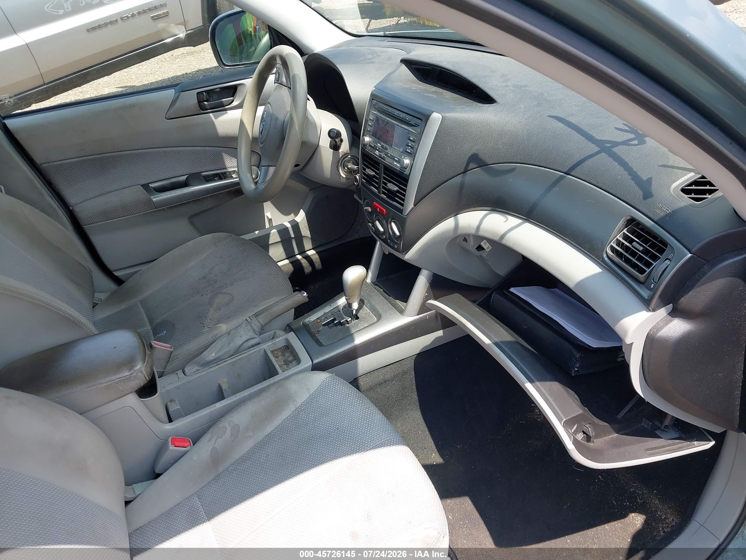 2012 Subaru Forester 2.5x Green vin: JF2SHABC1CH424941