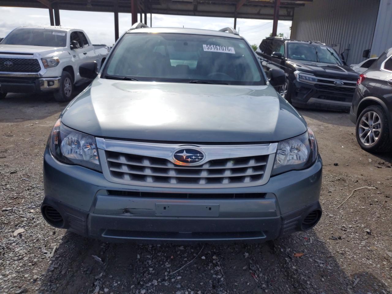 2012 Subaru Forester 2.5x Blue vin: JF2SHABC1CH468289