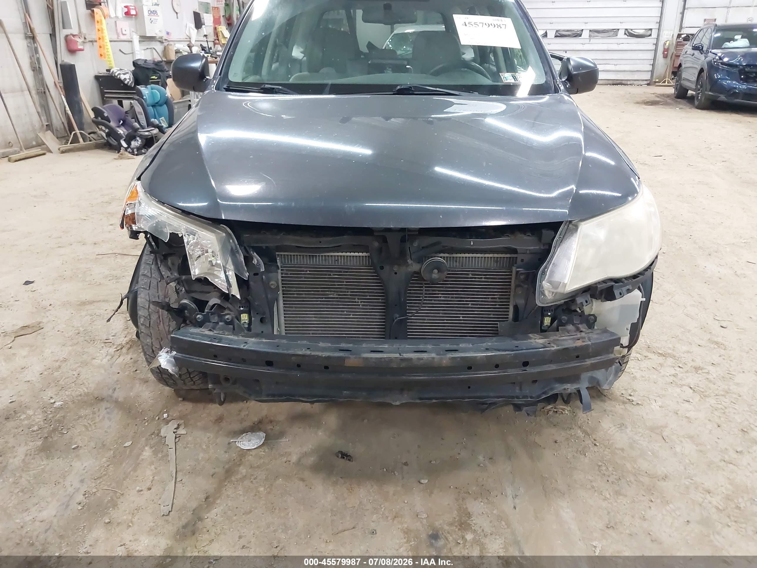 2013 Subaru Forester 2.5x Gray vin: JF2SHABC1DH400169