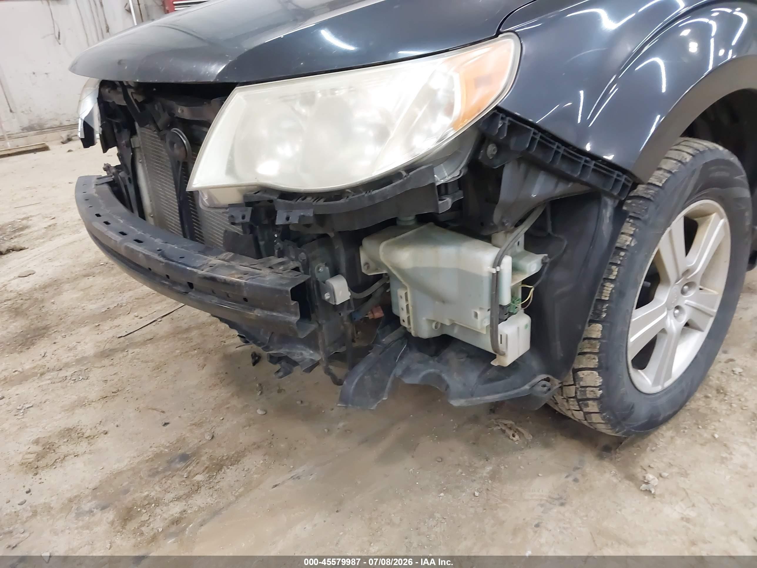 2013 Subaru Forester 2.5x Gray vin: JF2SHABC1DH400169