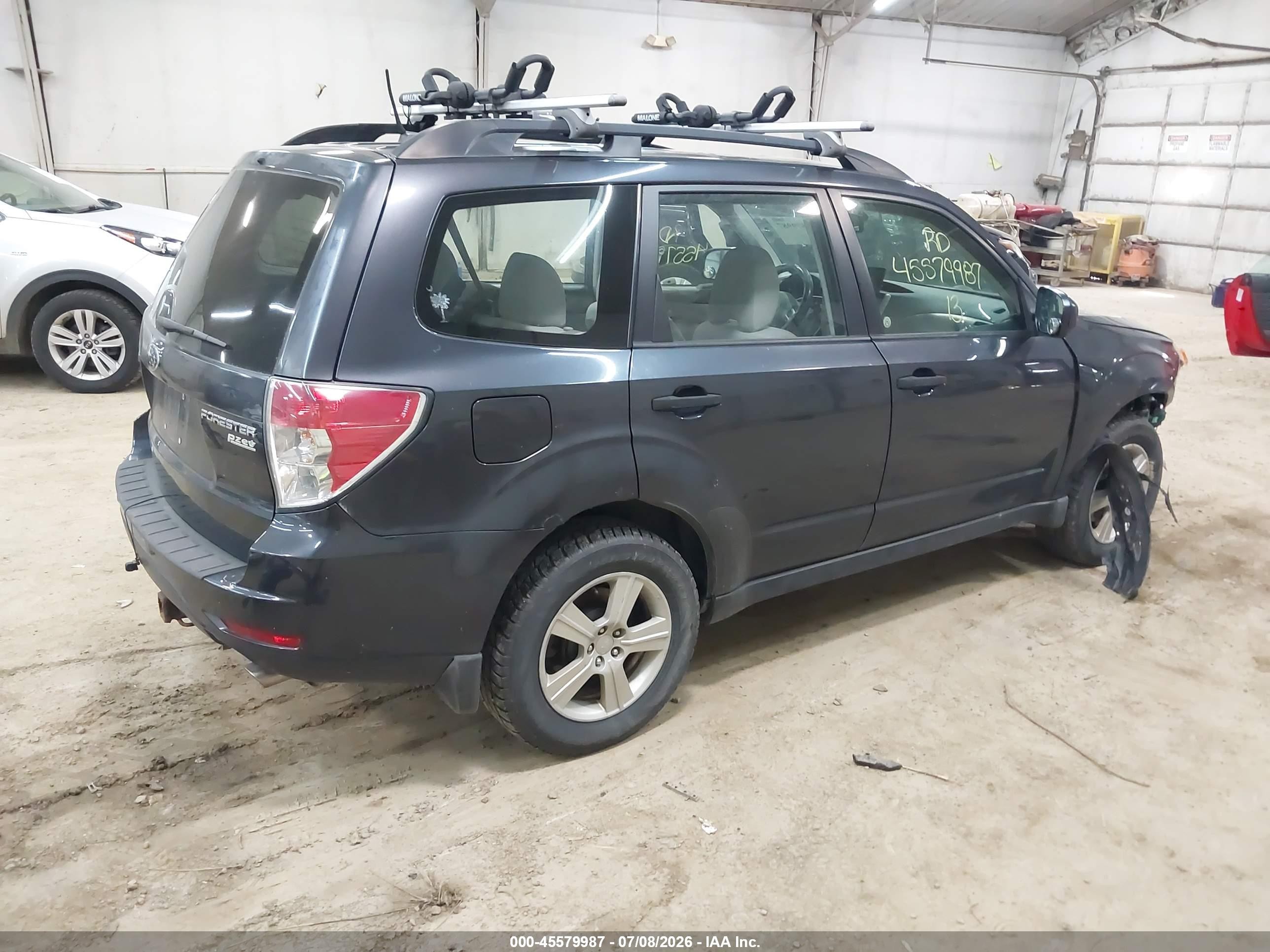 2013 Subaru Forester 2.5x Gray vin: JF2SHABC1DH400169