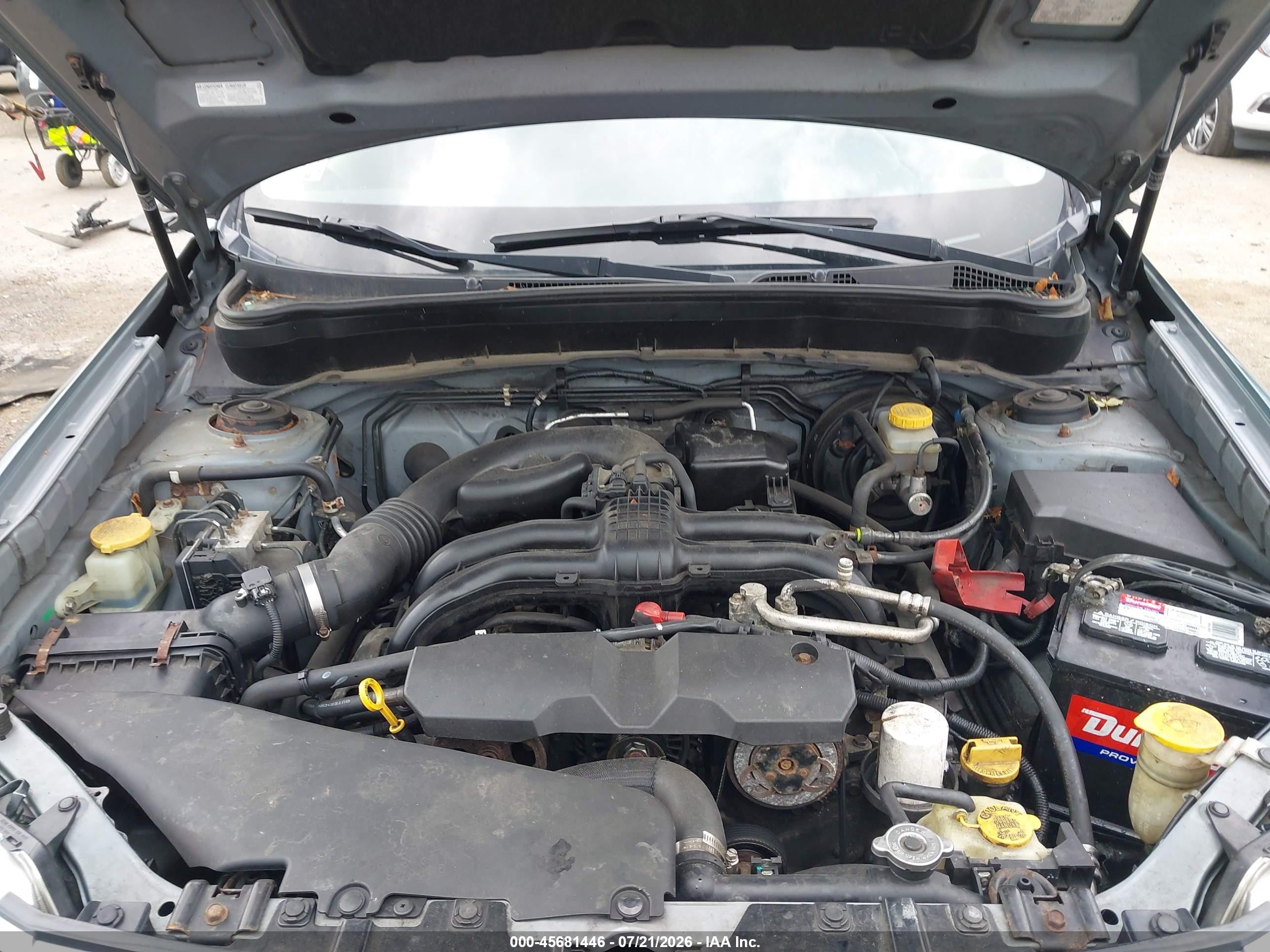 2013 Subaru Forester 2.5x Зеленый vin: JF2SHABC1DH413861