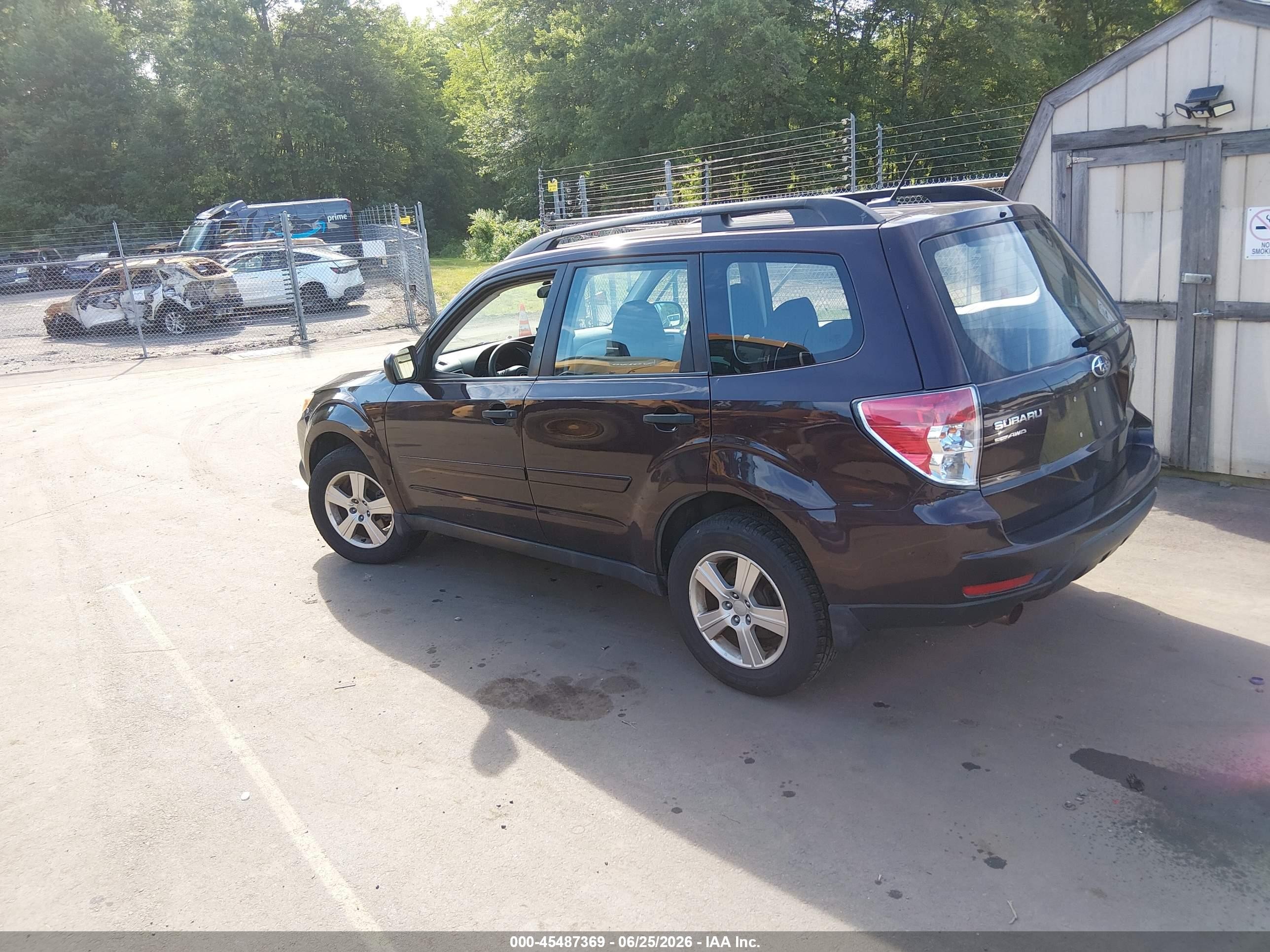 2013 Subaru Forester 2.5x Бордовый vin: JF2SHABC1DH416694