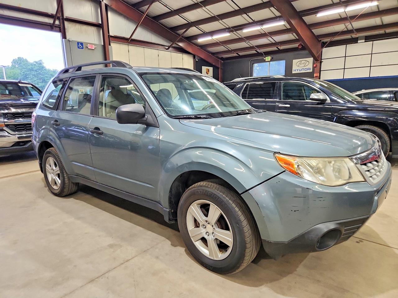 2013 Subaru Forester 2.5x Teal vin: JF2SHABC1DH422303