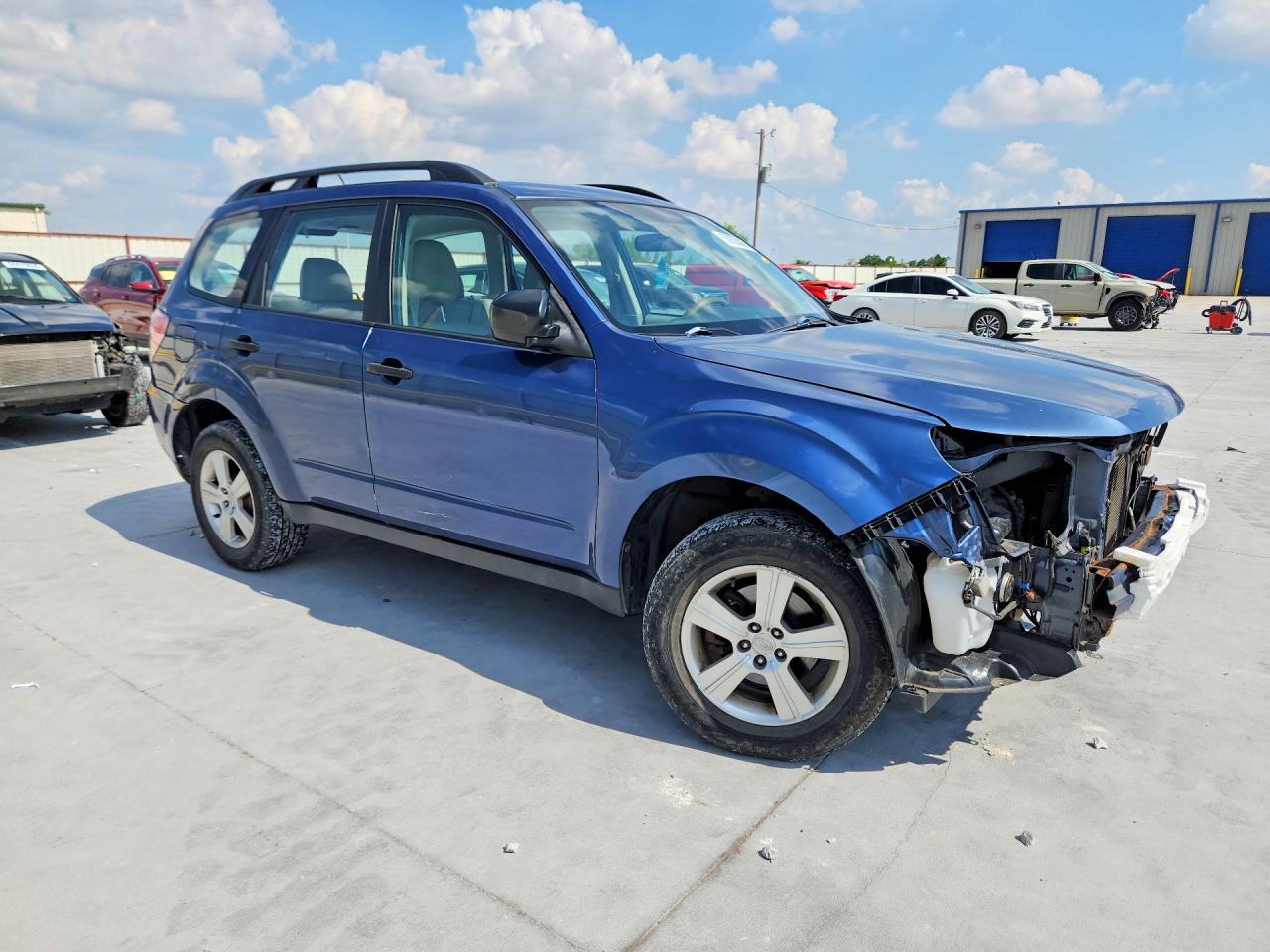 2013 Subaru Forester 2.5x Blue vin: JF2SHABC1DH442972