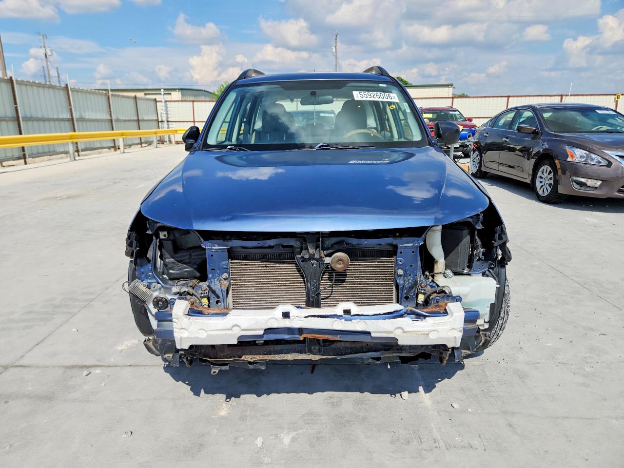 2013 Subaru Forester 2.5x Blue vin: JF2SHABC1DH442972