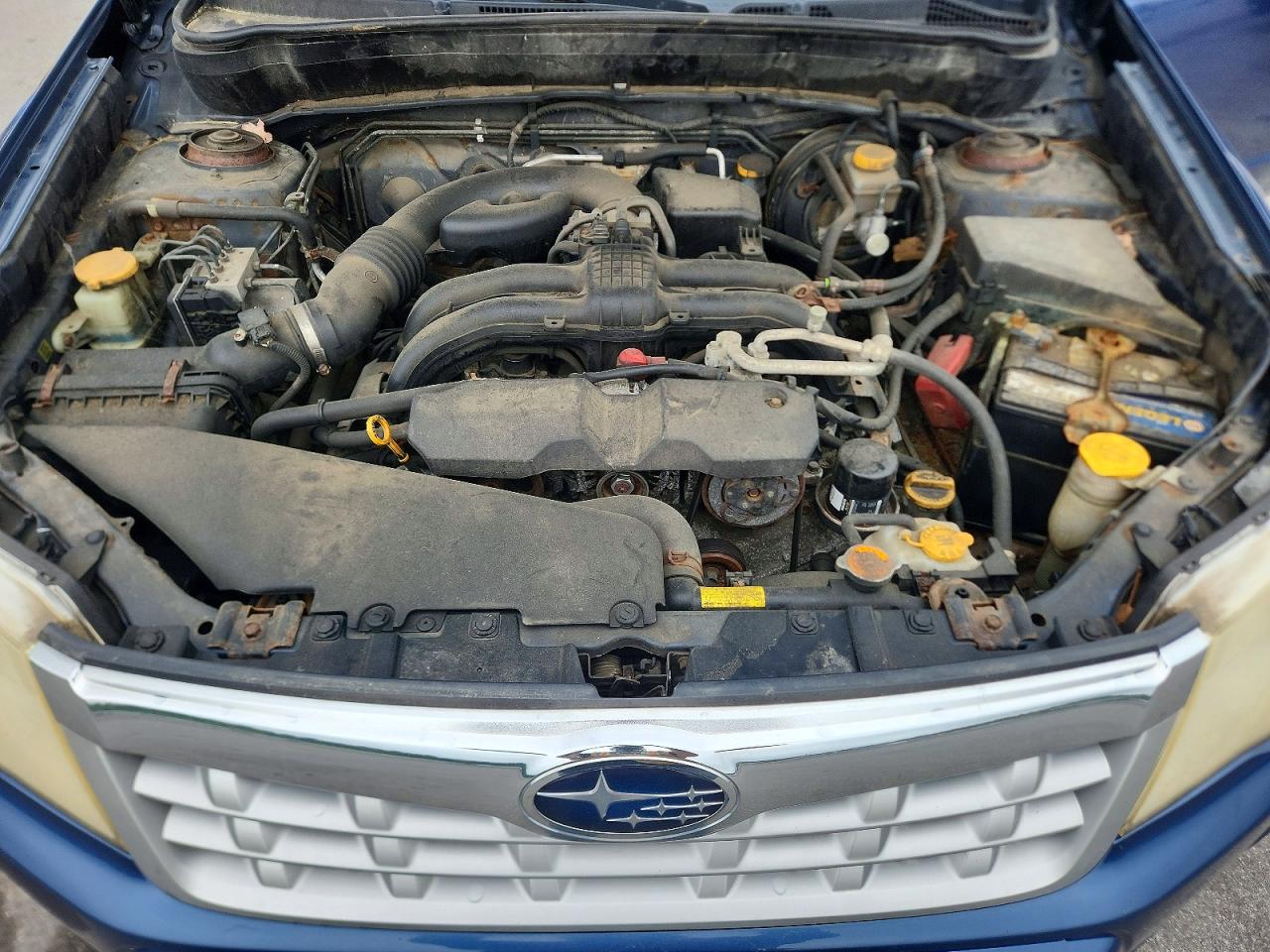 2011 Subaru Forester 2.5x Blue vin: JF2SHABC2BG714707