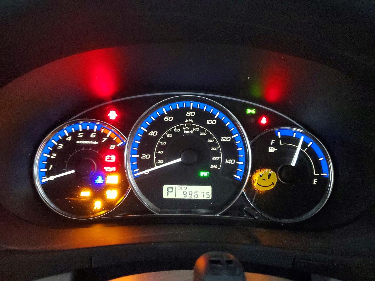 2011 Subaru Forester 2.5x Красный vin: JF2SHABC2BH717035