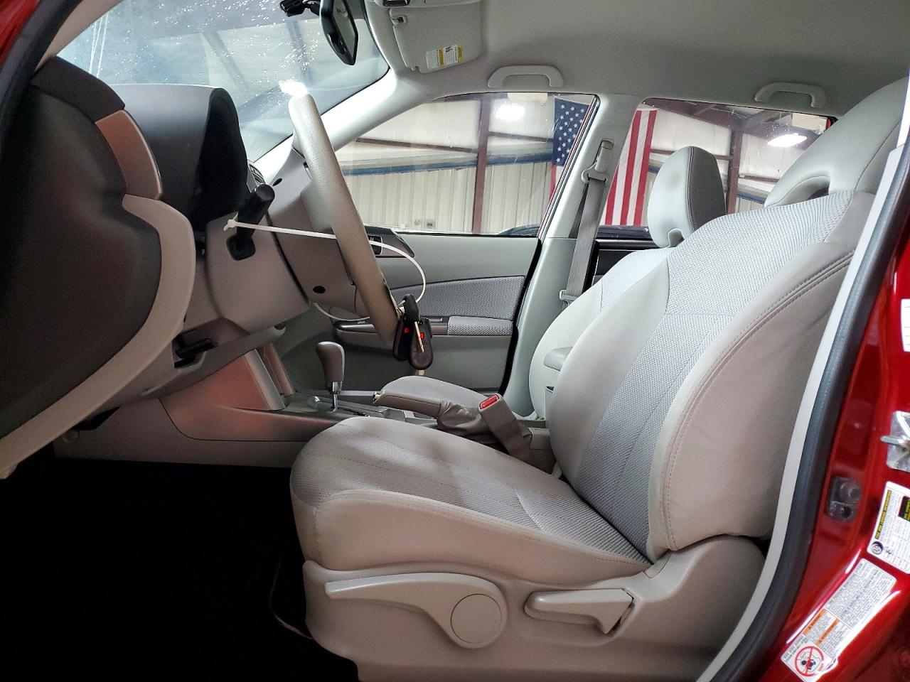 2011 Subaru Forester 2.5x Красный vin: JF2SHABC2BH717035