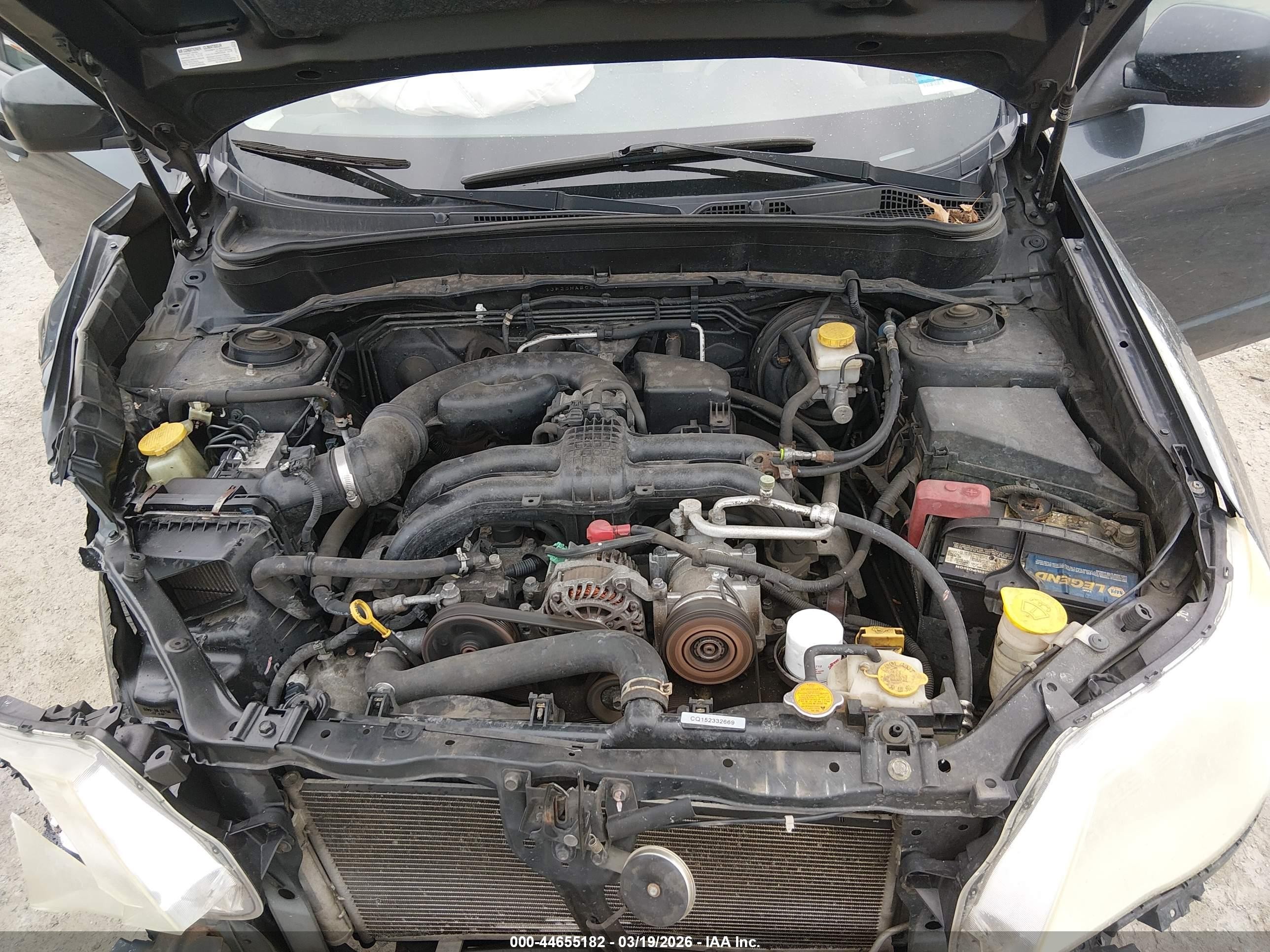 2011 Subaru Forester 2.5x Gray vin: JF2SHABC2BH770950