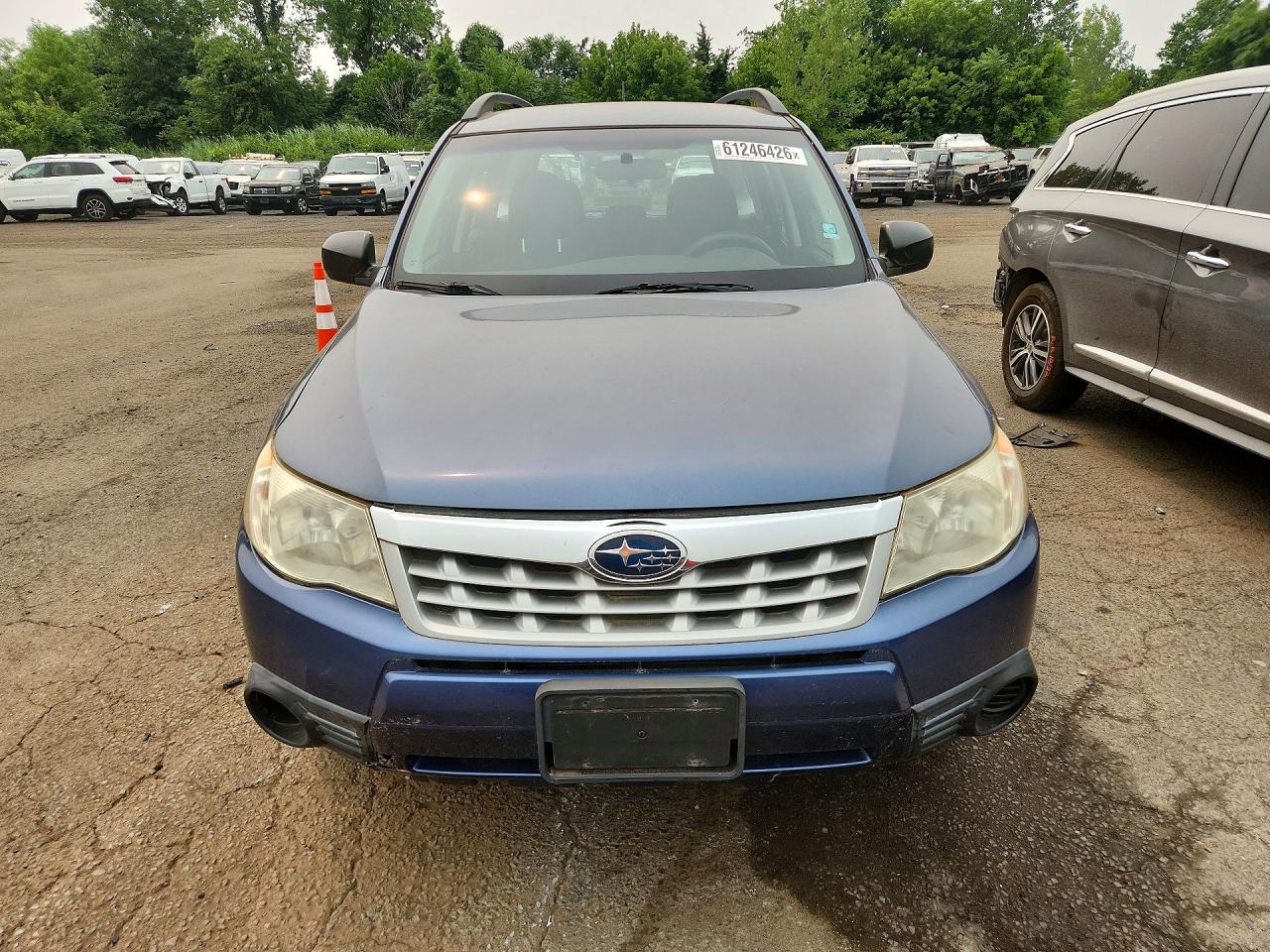 2011 Subaru Forester Blue vin: JF2SHABC2BH780409