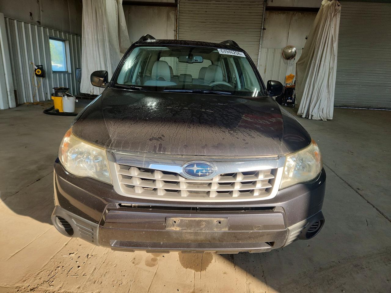2012 Subaru Forester 2.5x Gray vin: JF2SHABC2CH409171