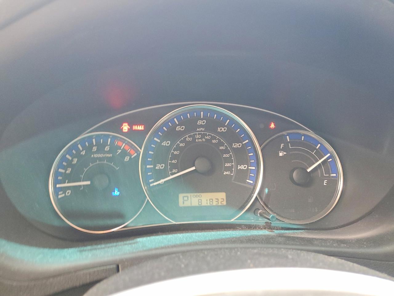 2012 Subaru Forester 2.5x Blue vin: JF2SHABC2CH463277
