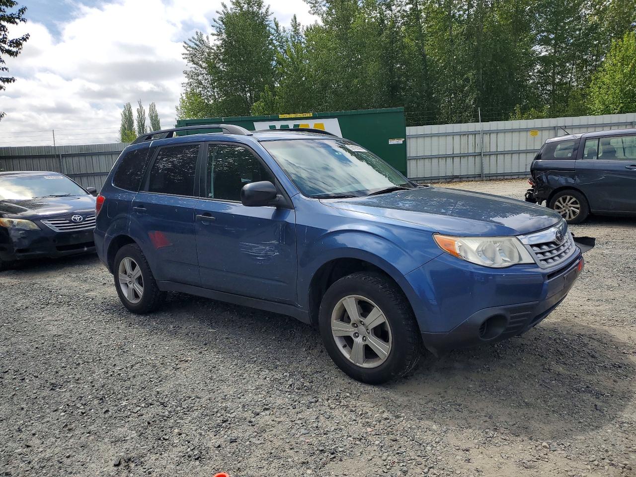 2012 Subaru Forester 2.5x Blue vin: JF2SHABC2CH463277