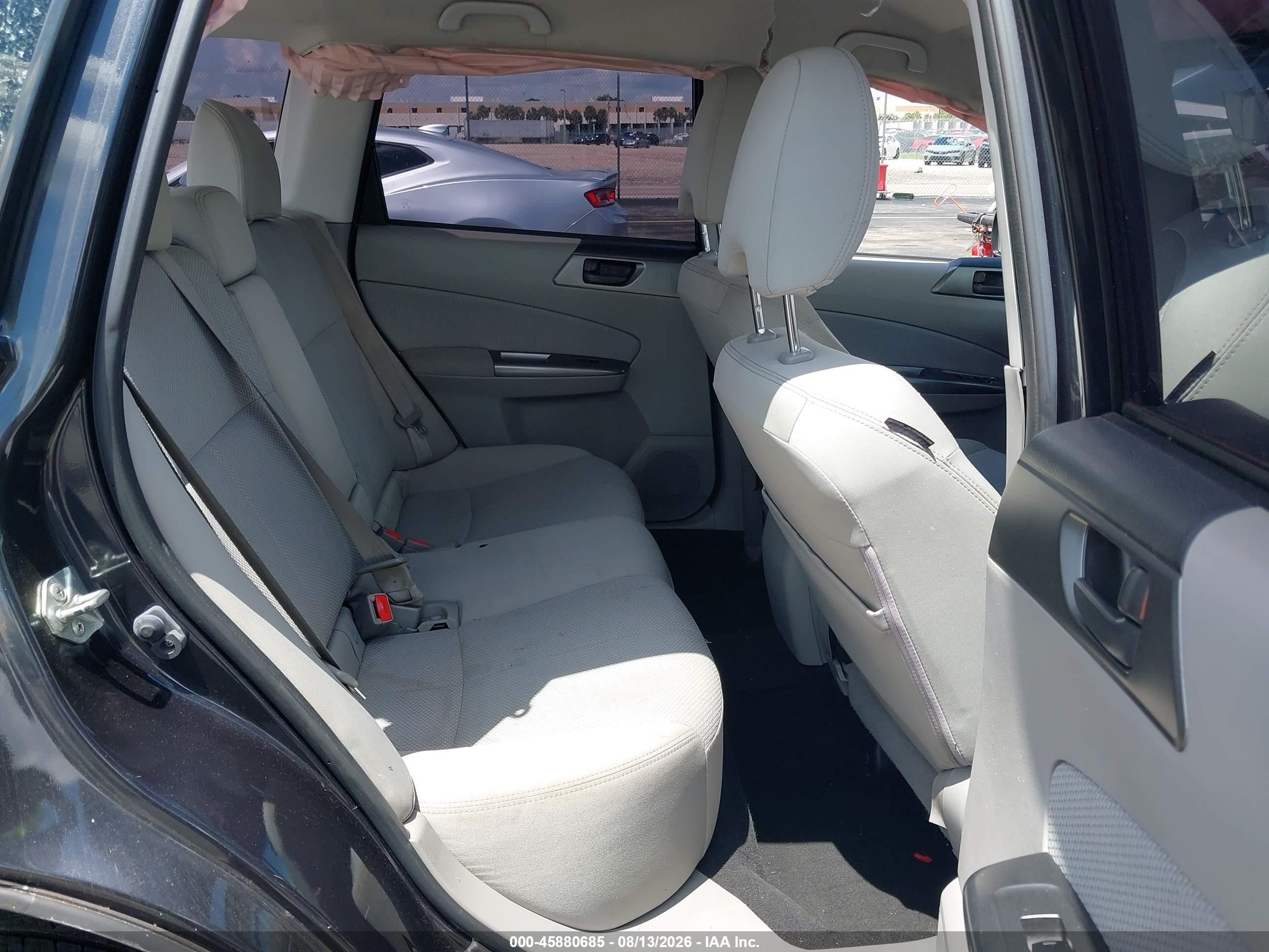 2011 Subaru Forester 2.5x Черный vin: JF2SHABC3BH773162