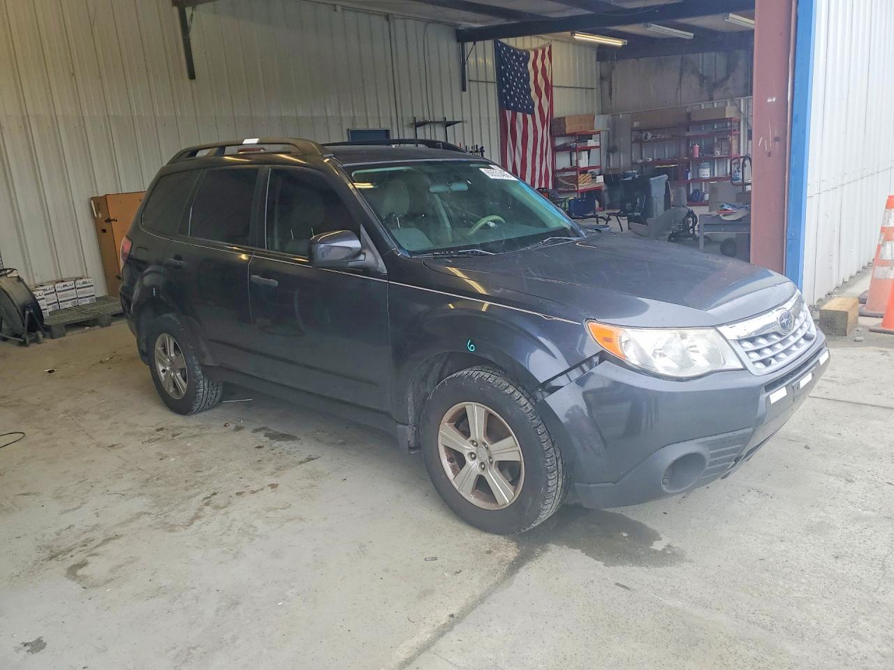 2012 Subaru Forester 2.5x Blue vin: JF2SHABC3CH428022