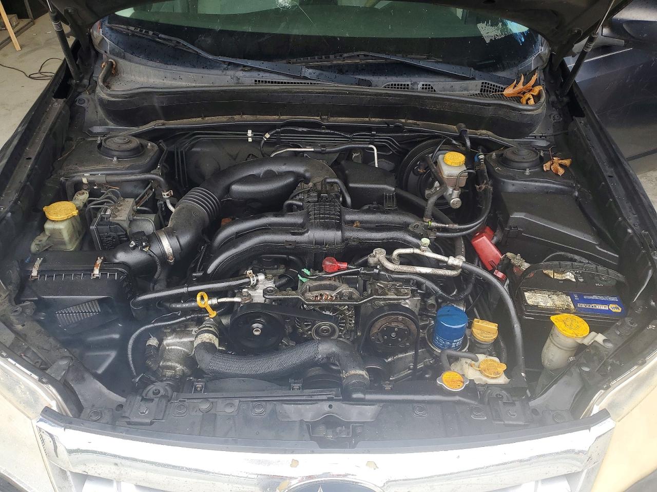 2012 Subaru Forester 2.5x Blue vin: JF2SHABC3CH428022