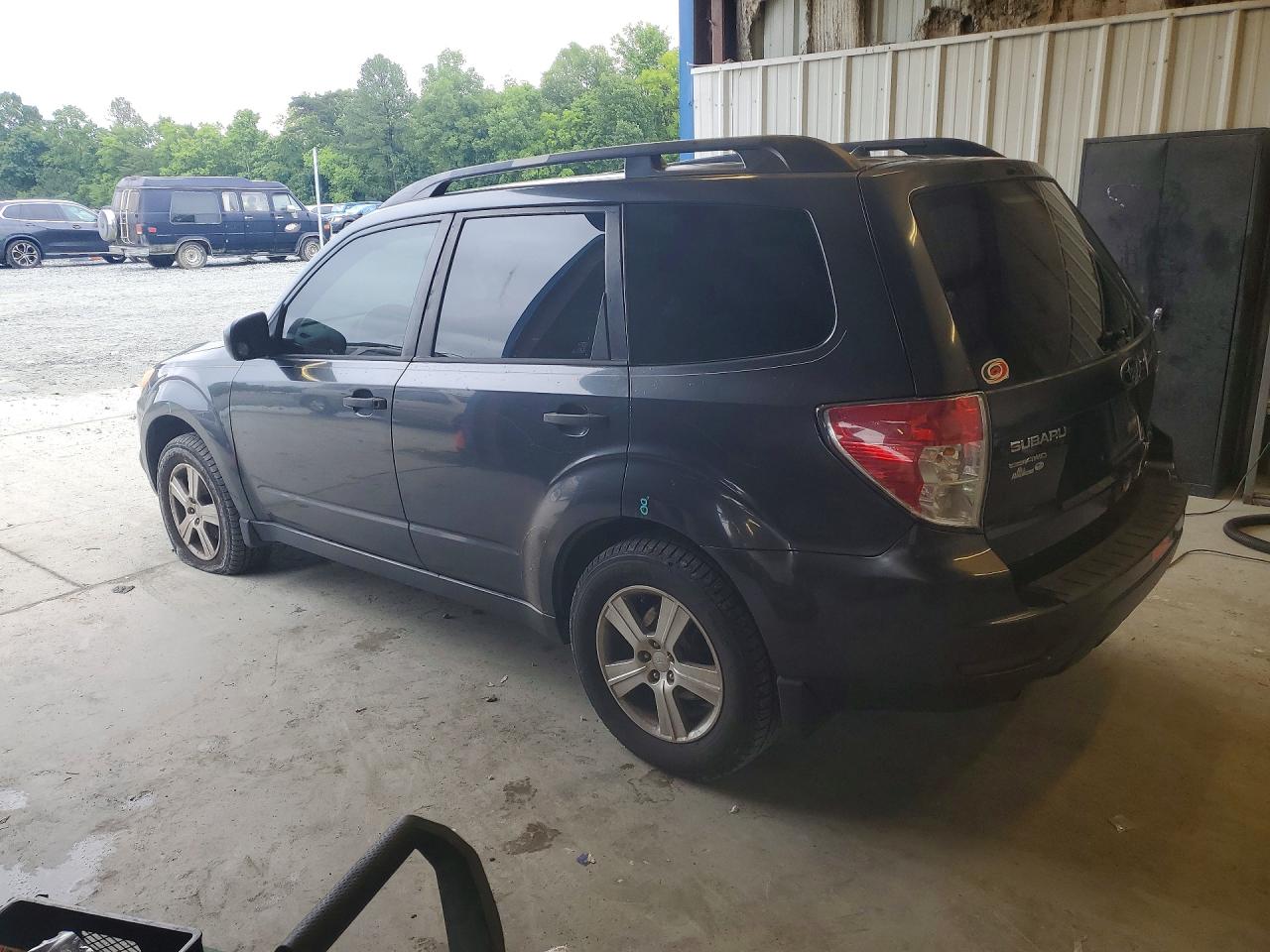 2012 Subaru Forester 2.5x Blue vin: JF2SHABC3CH428022