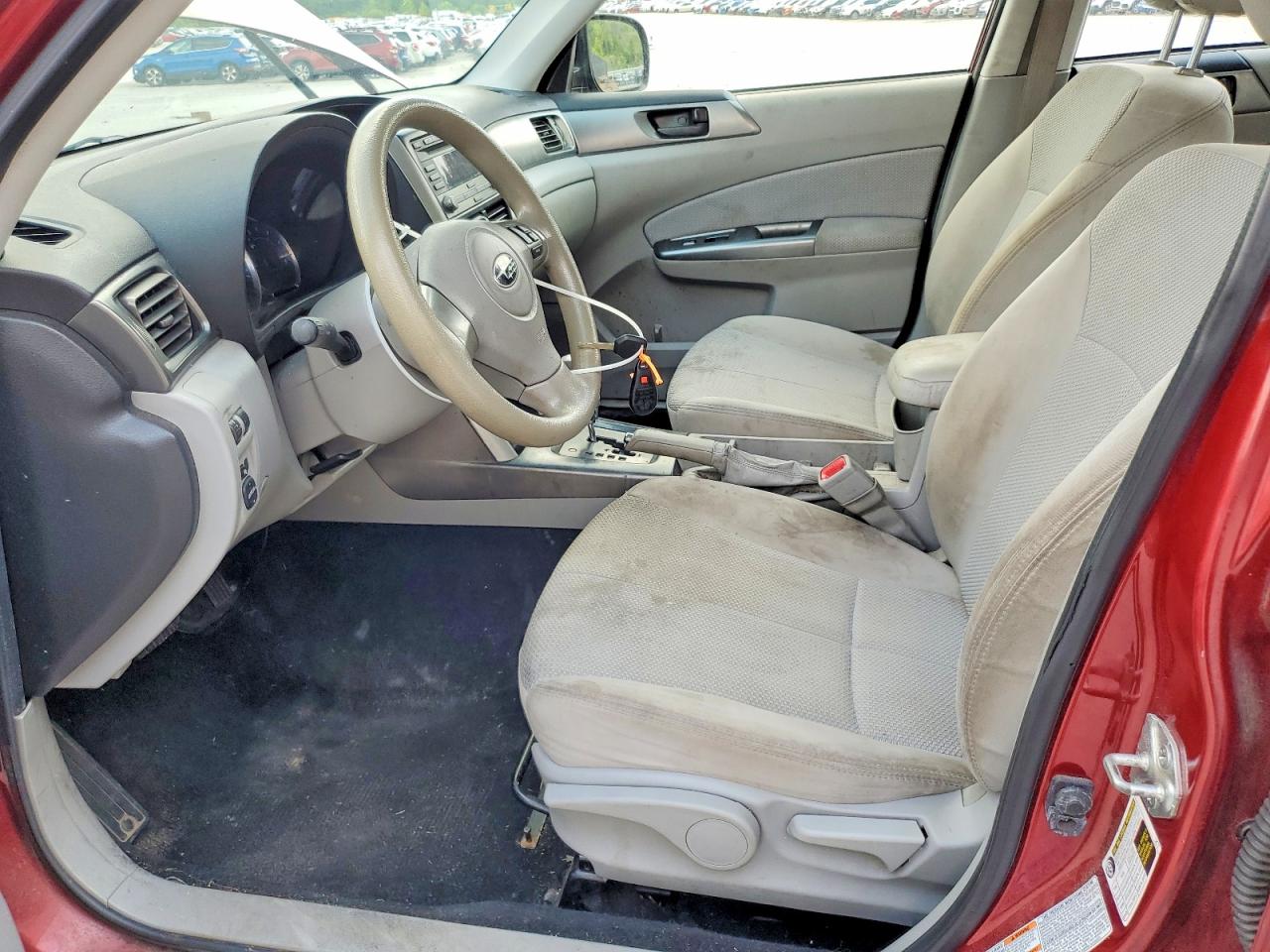 2012 Subaru Forester 2.5x Maroon vin: JF2SHABC3CH435505