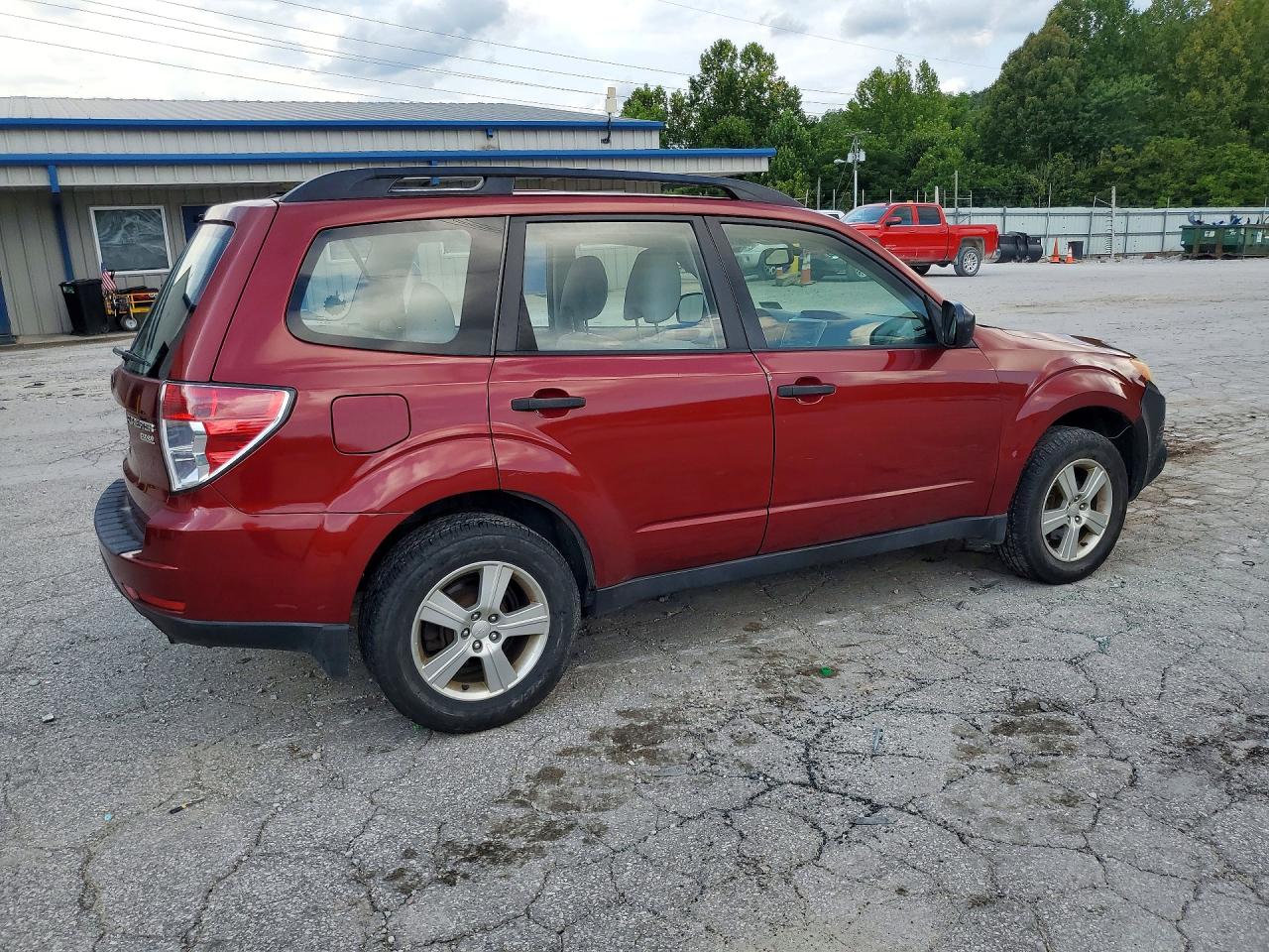 2012 Subaru Forester 2.5x Maroon vin: JF2SHABC3CH435505
