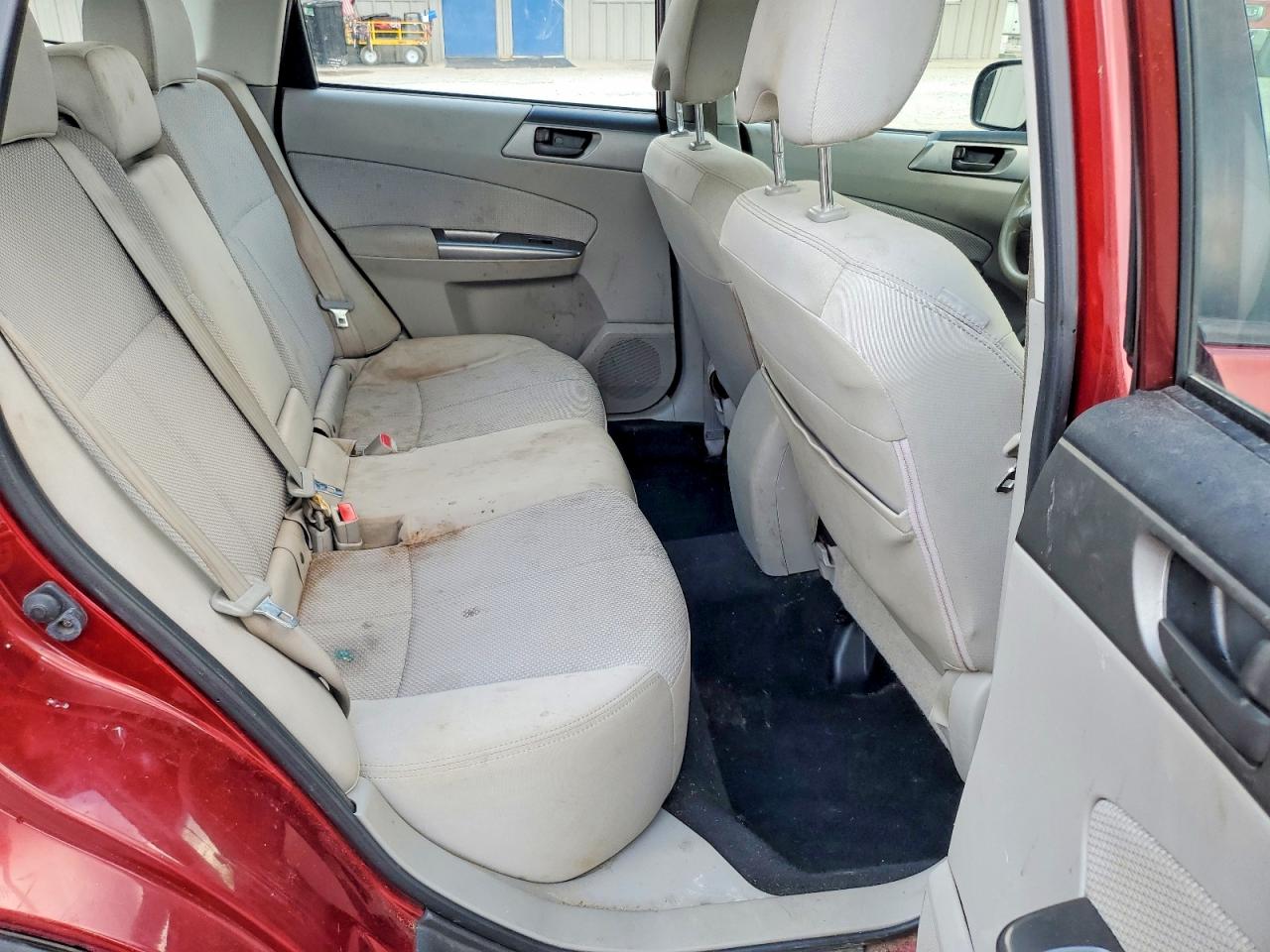 2012 Subaru Forester 2.5x Maroon vin: JF2SHABC3CH435505