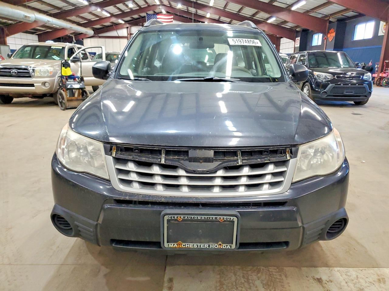 2013 Subaru Forester 2.5x Gray vin: JF2SHABC3DG406562